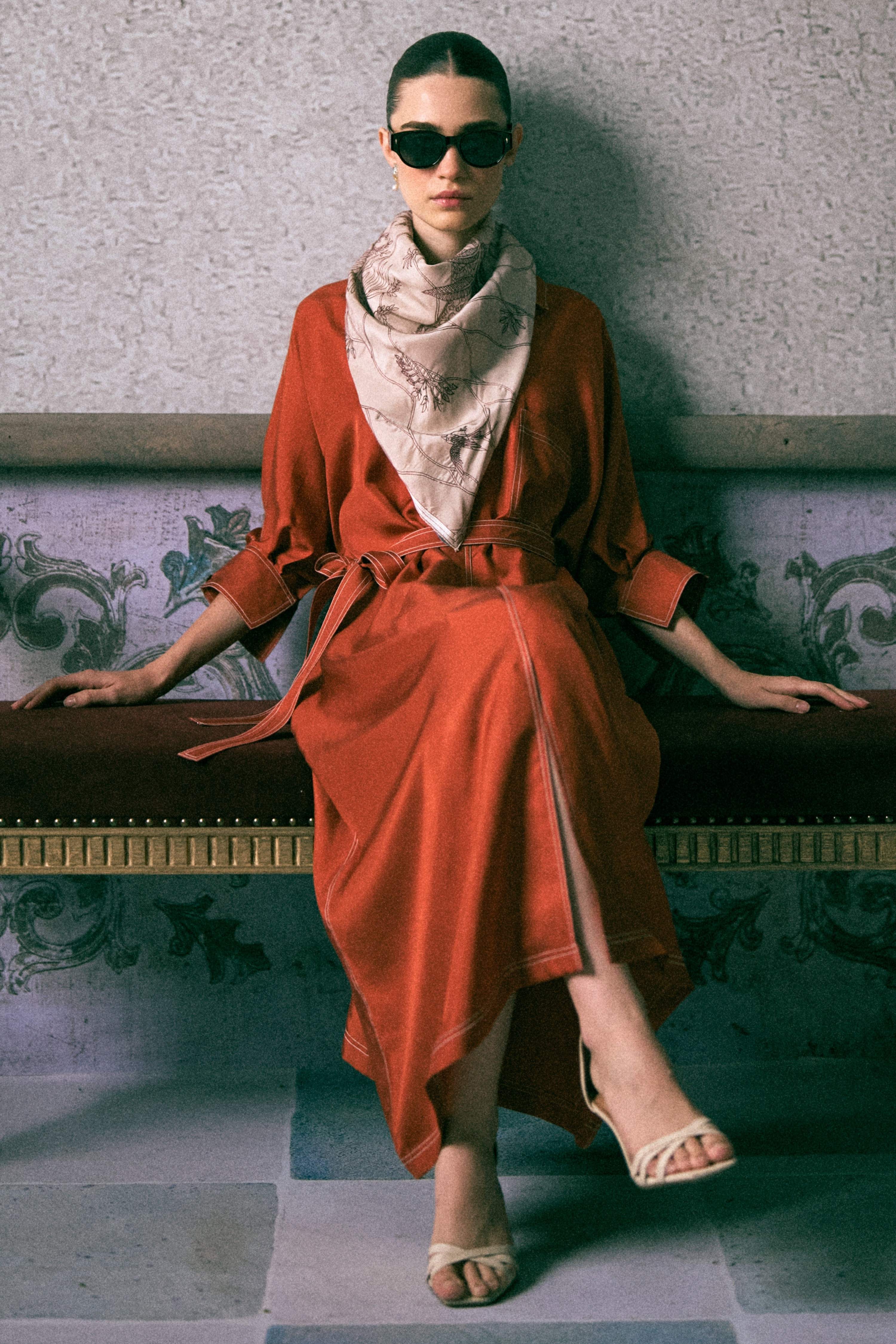 The Trafalgar Silk Dress