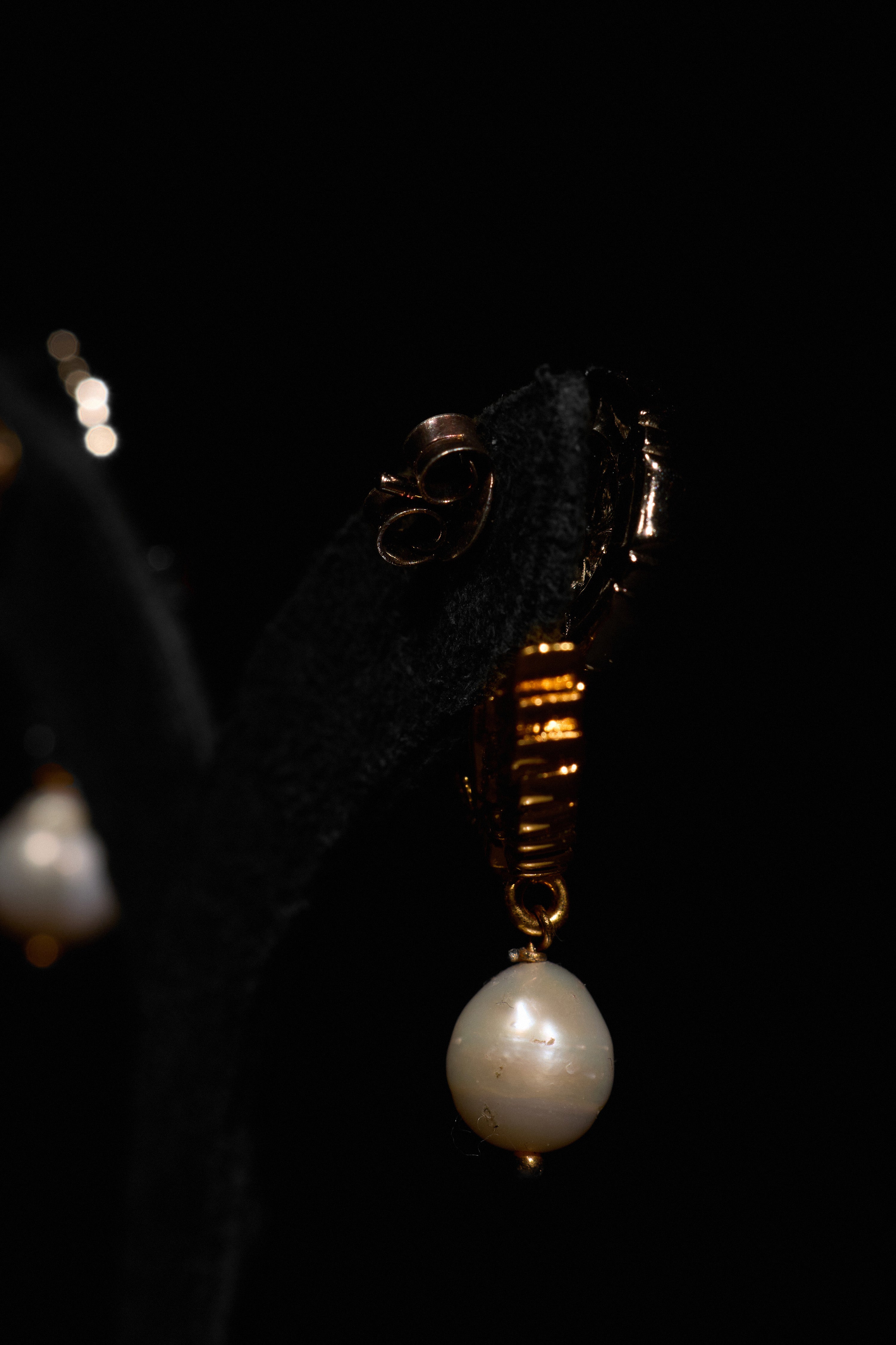 The Flying Tudor Studs in Starlight and Gold
