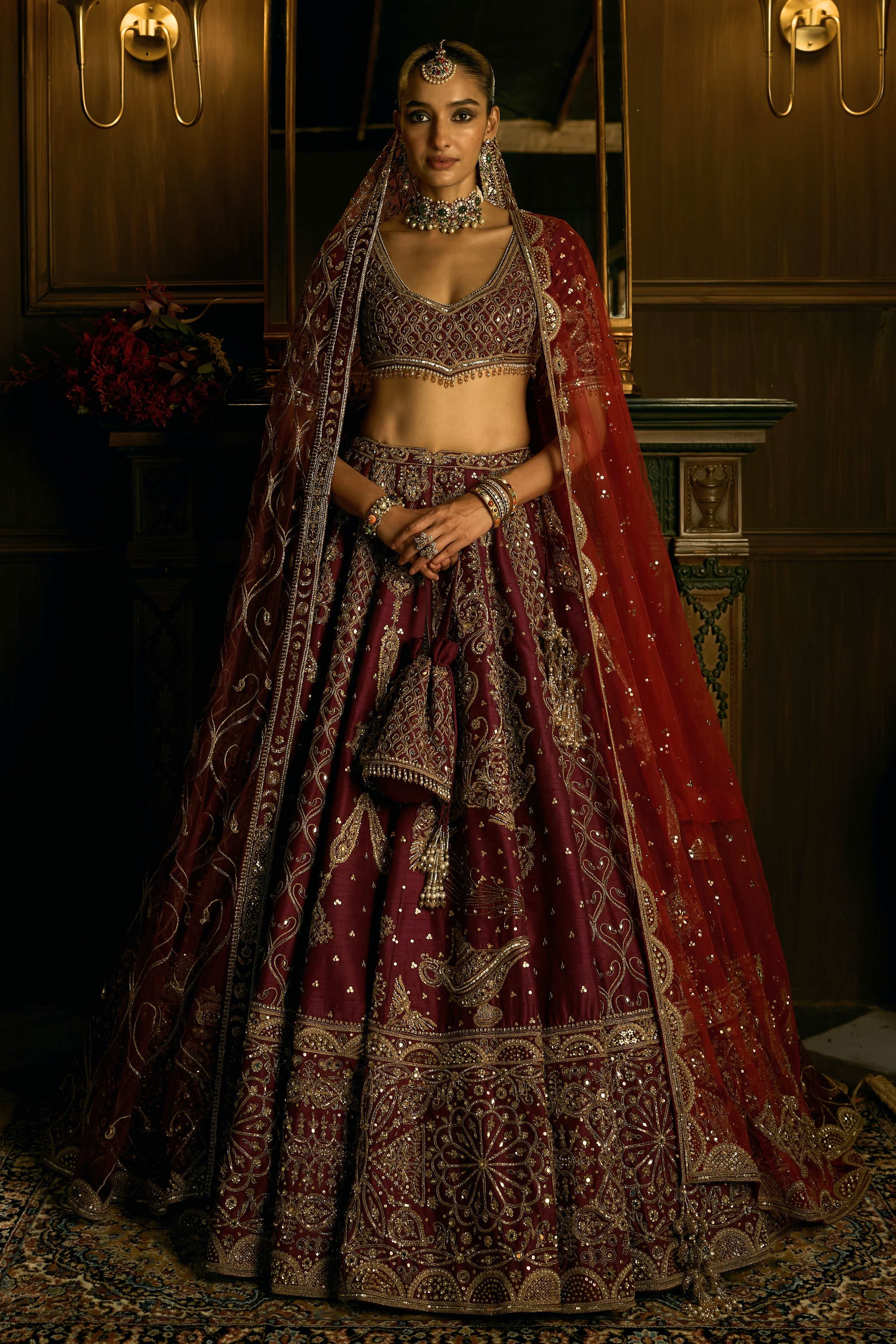 The Persian Solace Lehenga