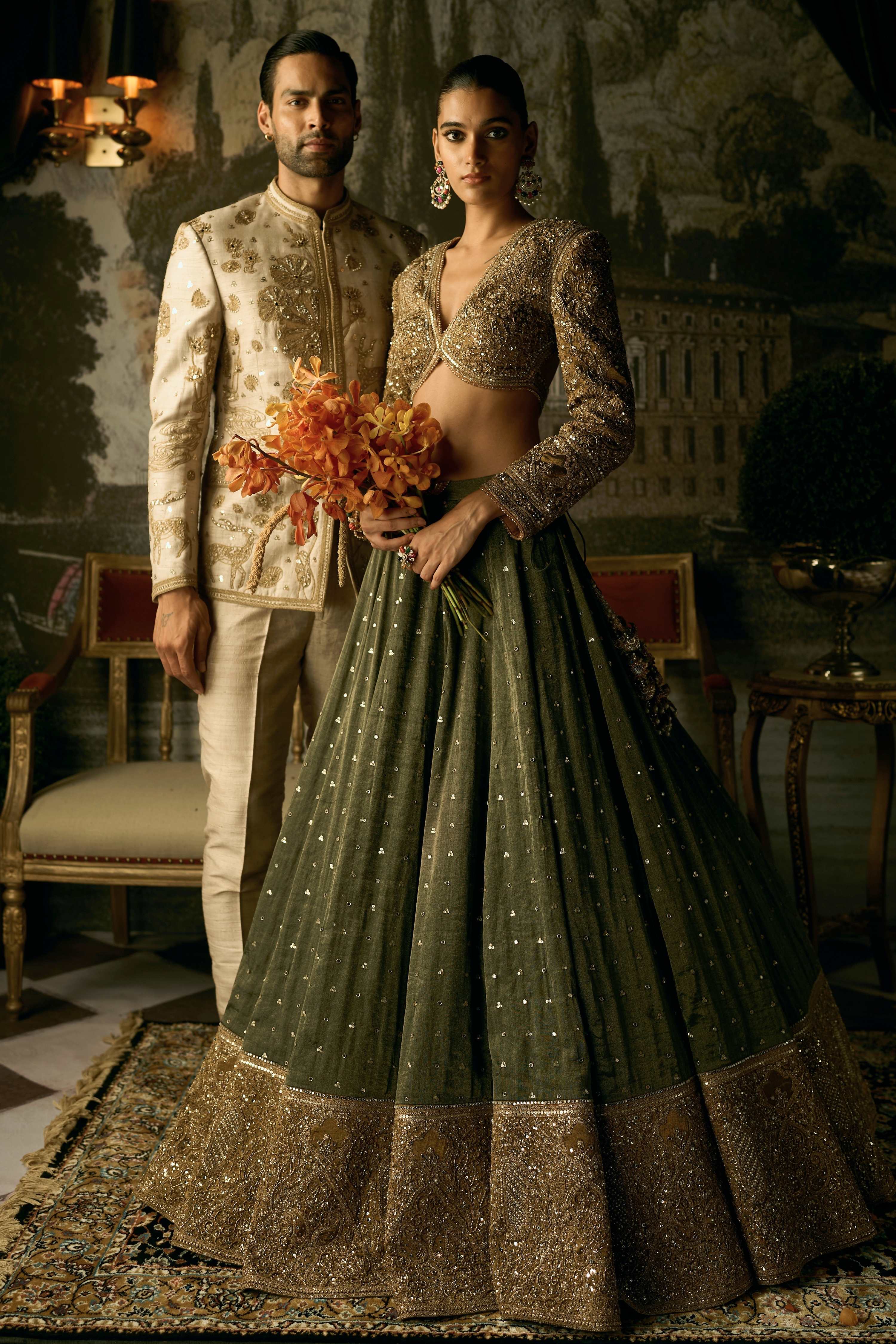 The Matsya Signature Lehenga