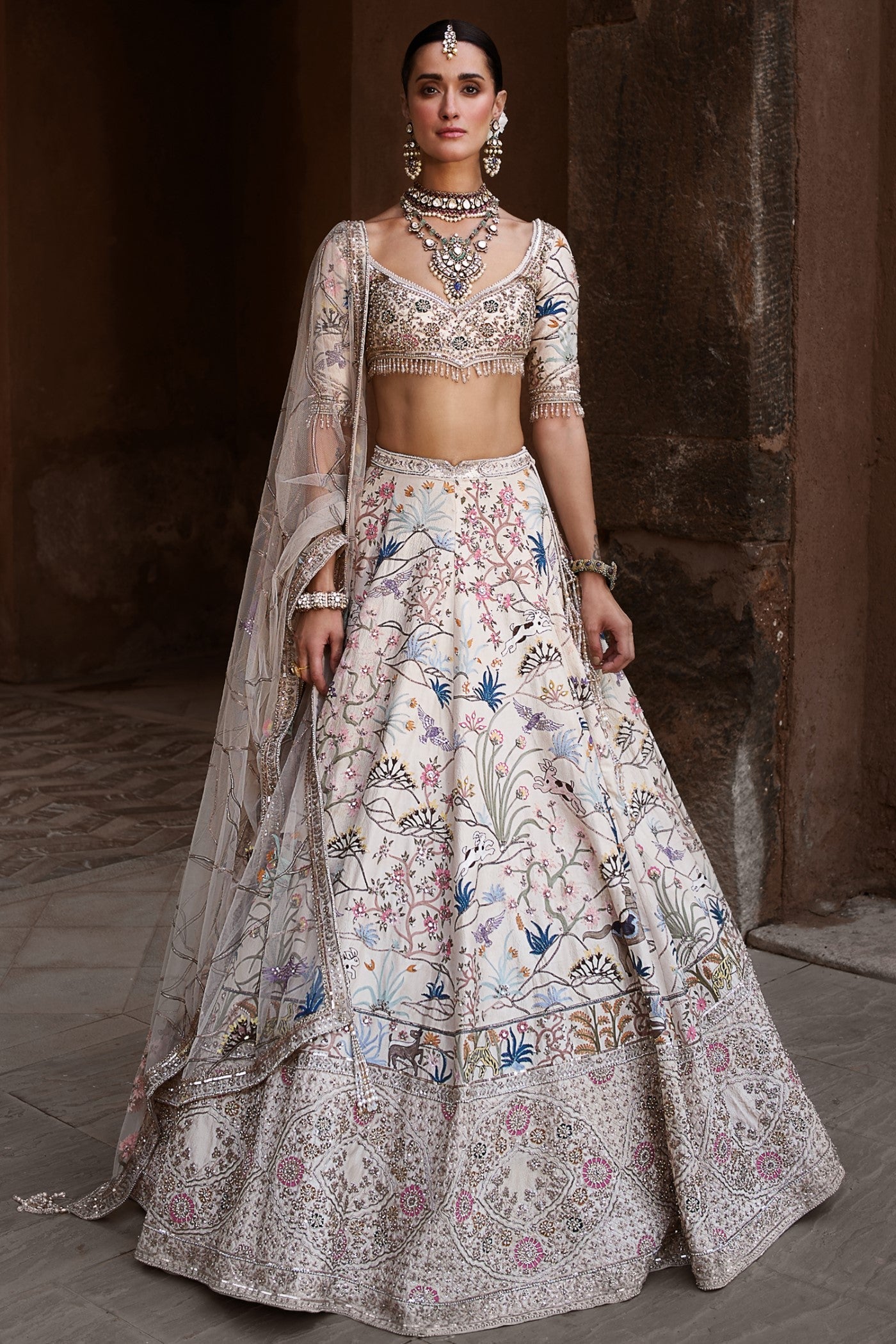 The Shikargah Lehenga