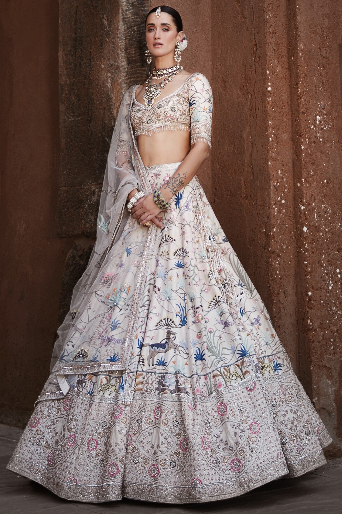 The Shikargah Lehenga