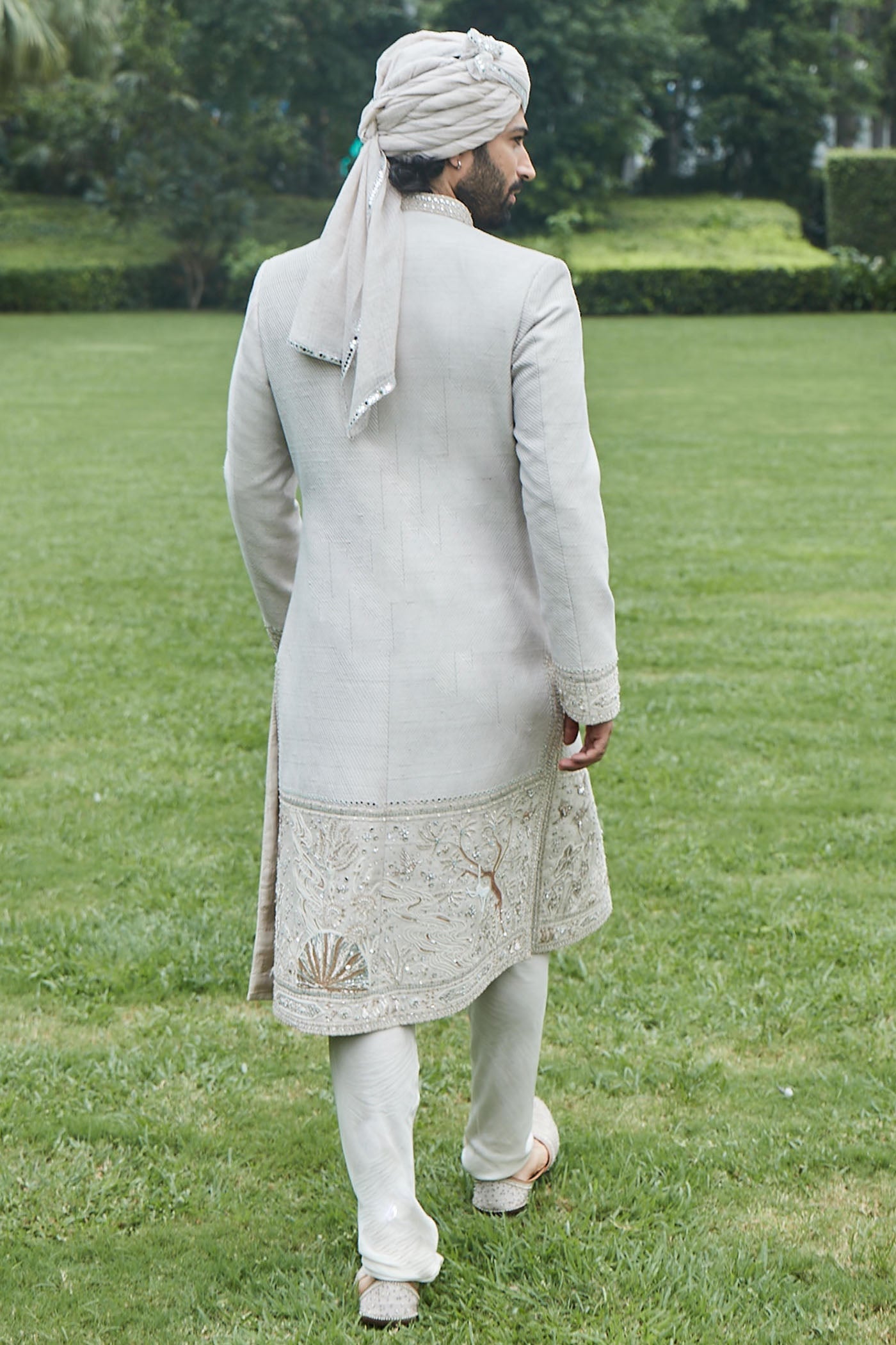 The Wild Seascape Sherwani