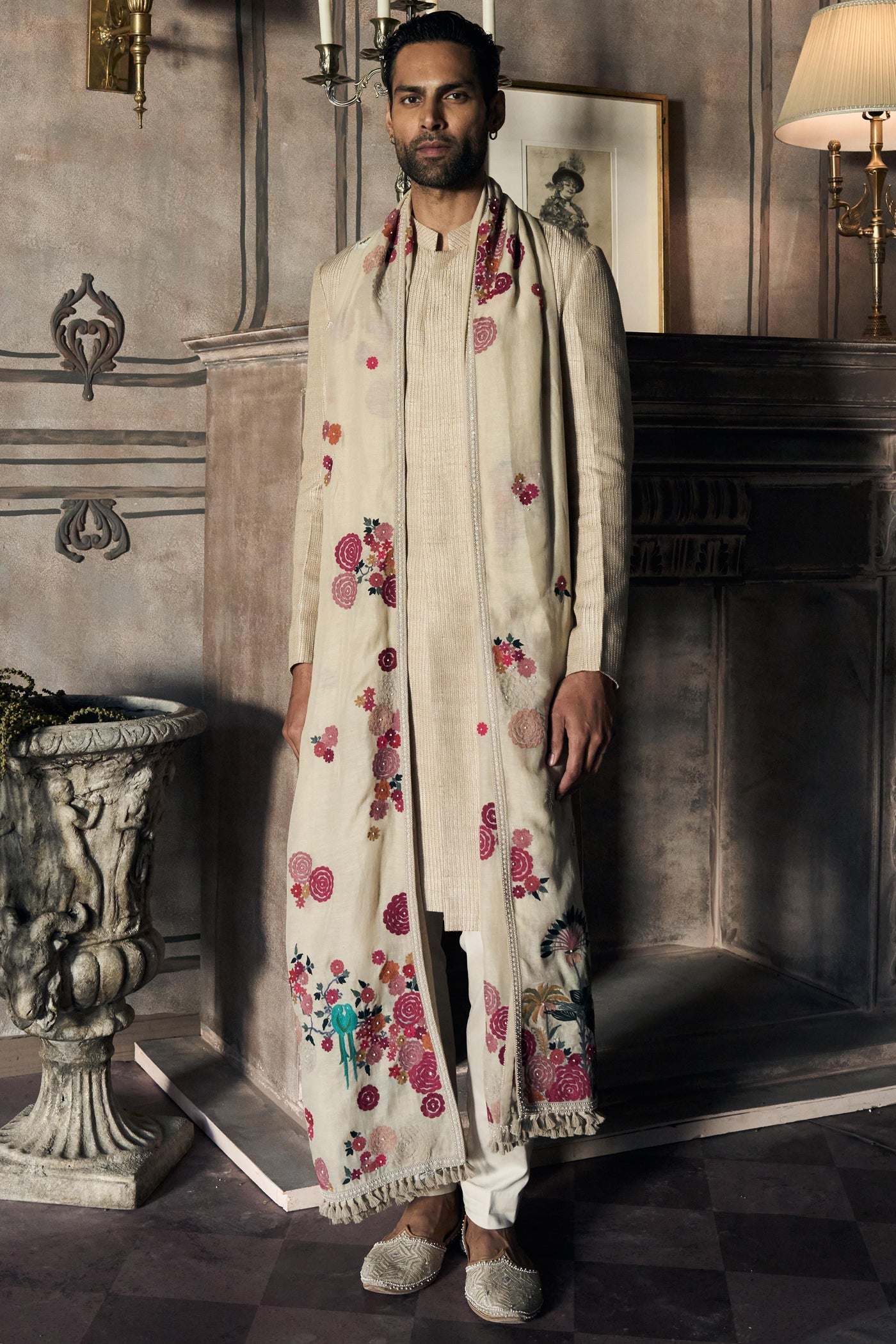 The Matsya Classic Dhagai Achkan