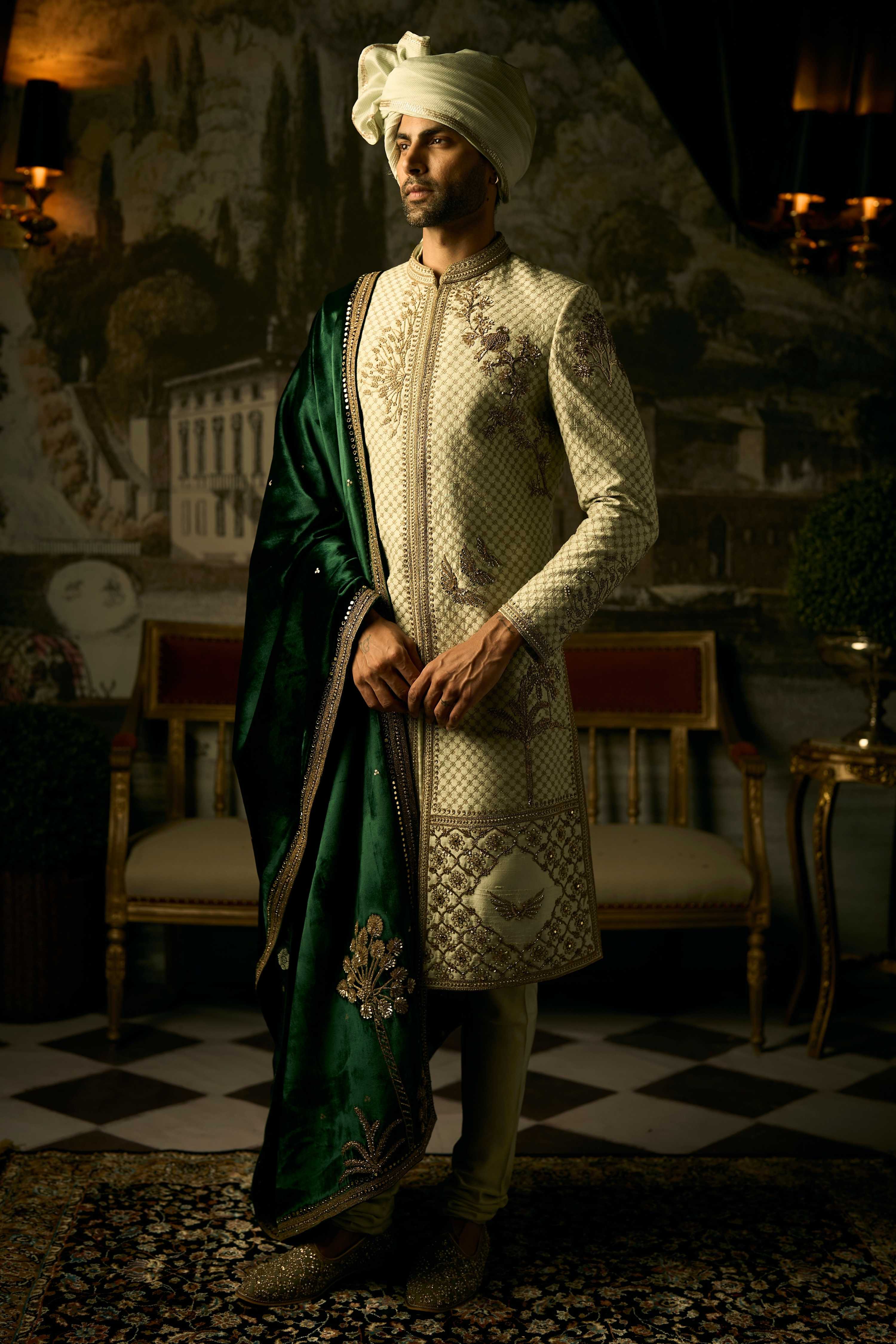 The Jade Garden Sherwani
