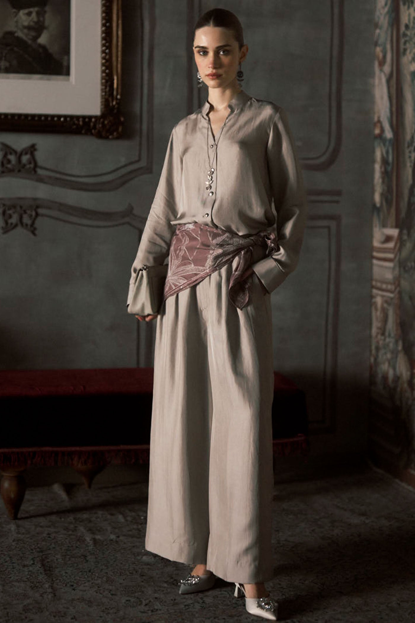 The Sarajevo Silk Pants