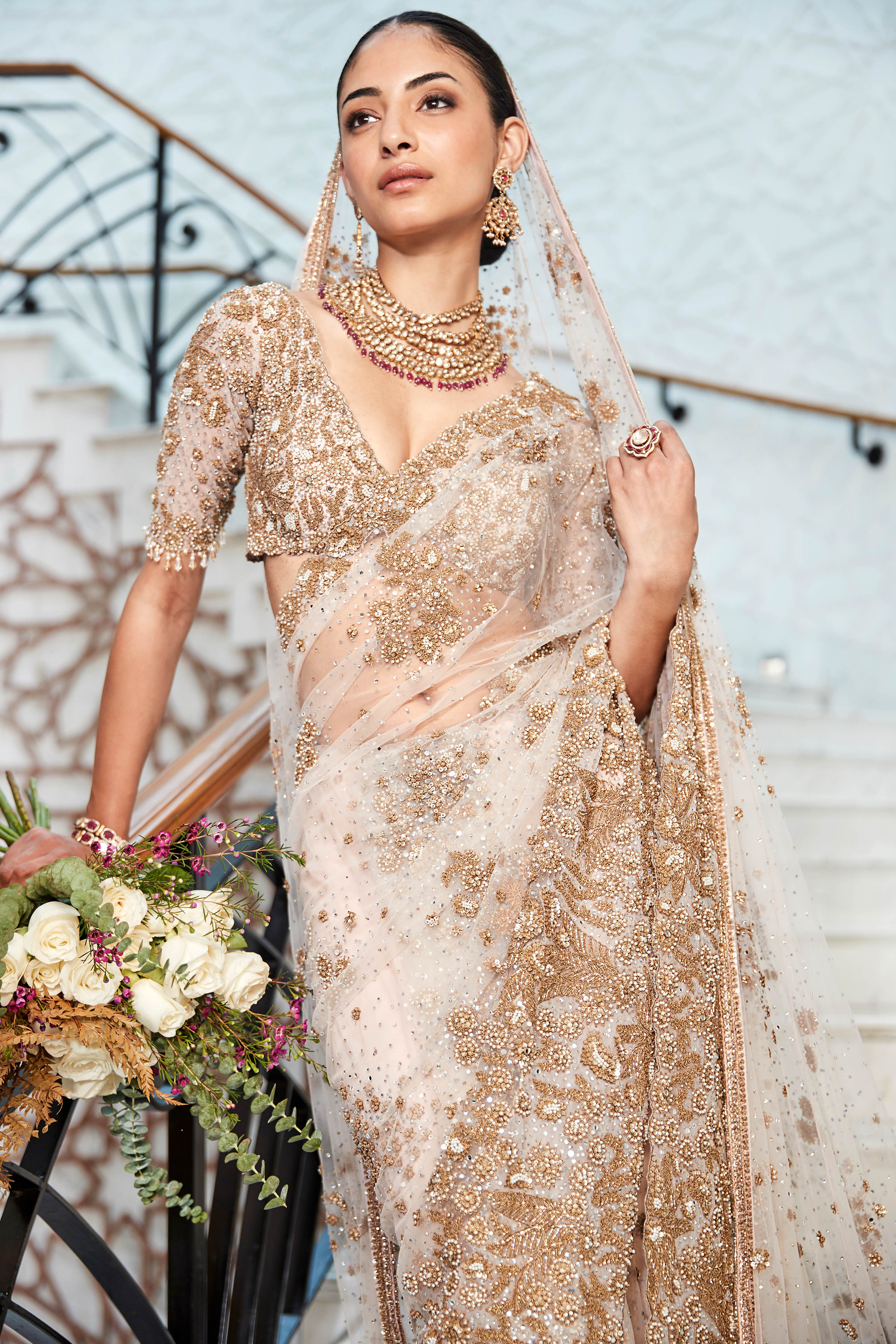 The Vintage Nizami Tulle Saree