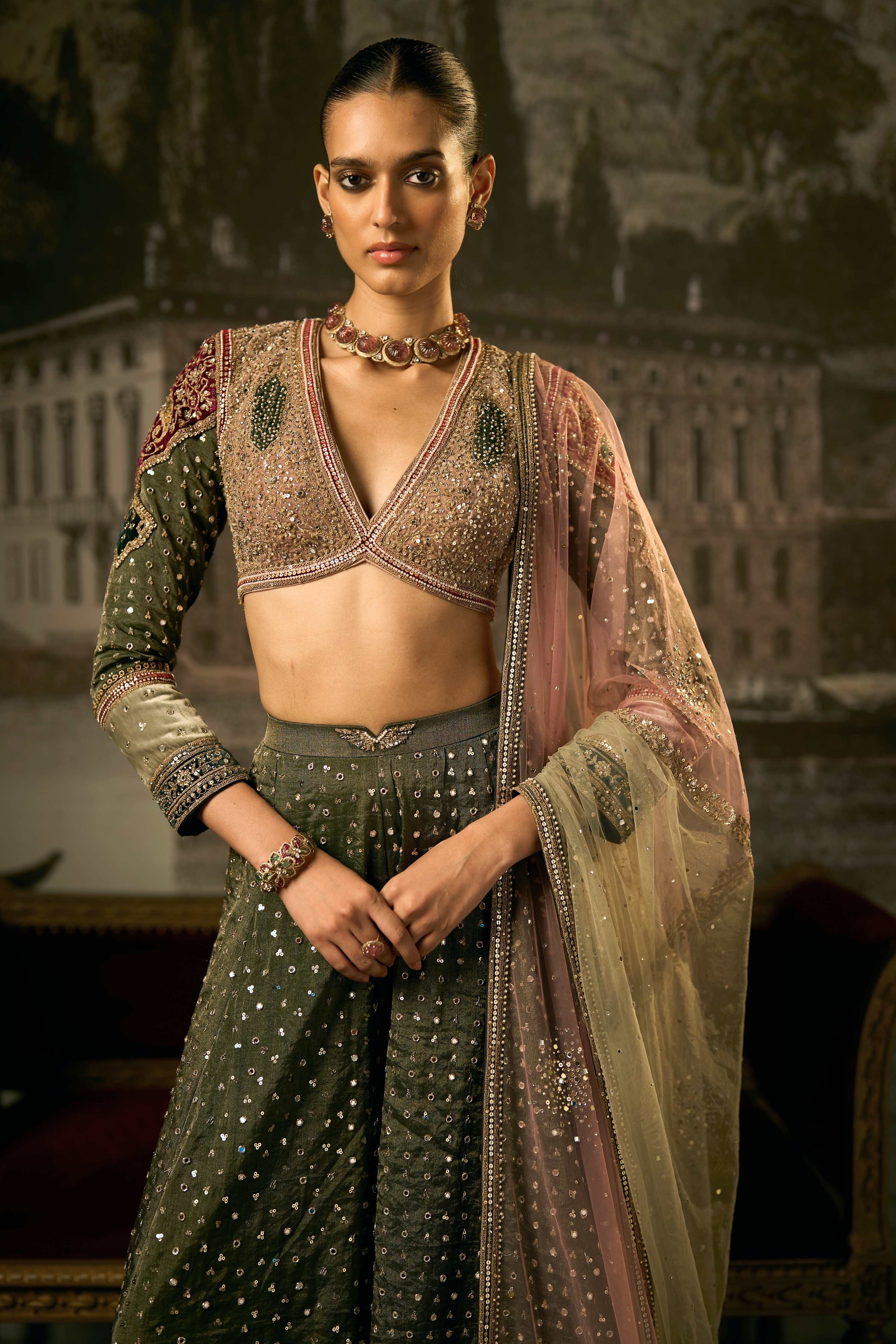 The Royal Sage Signature Sharara