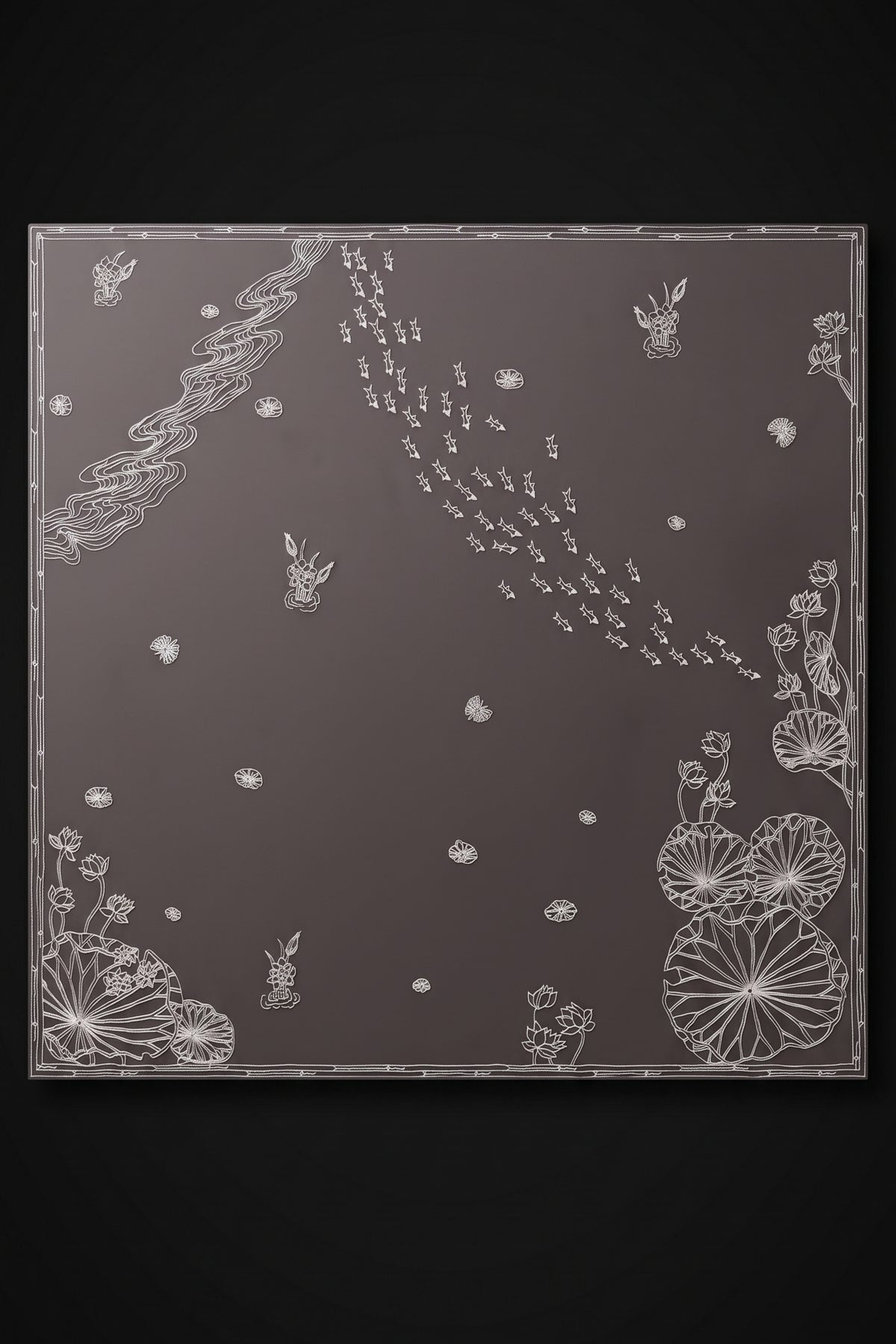 The Humble Aquamarine Scarf