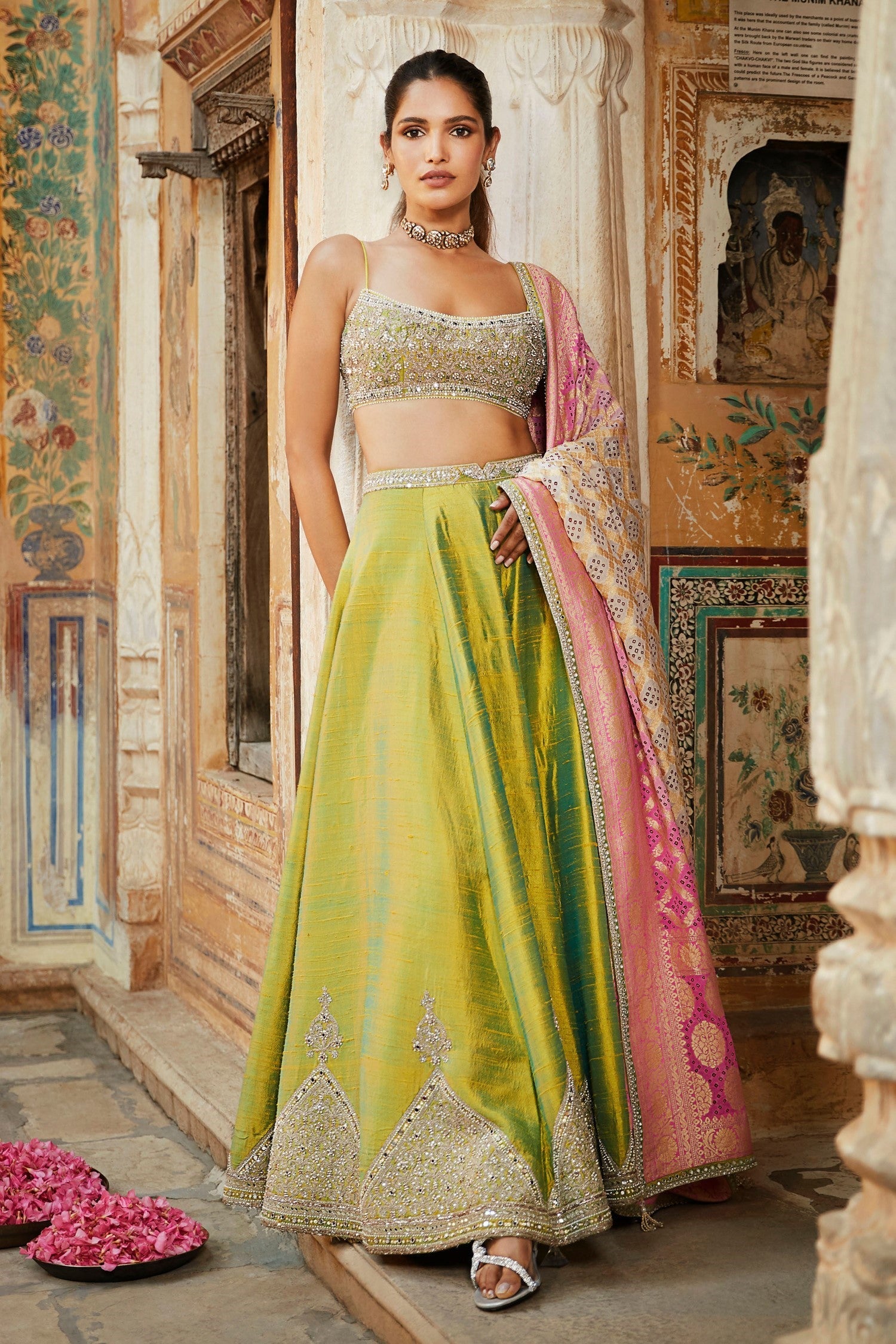 The Aurum Temple Sharara