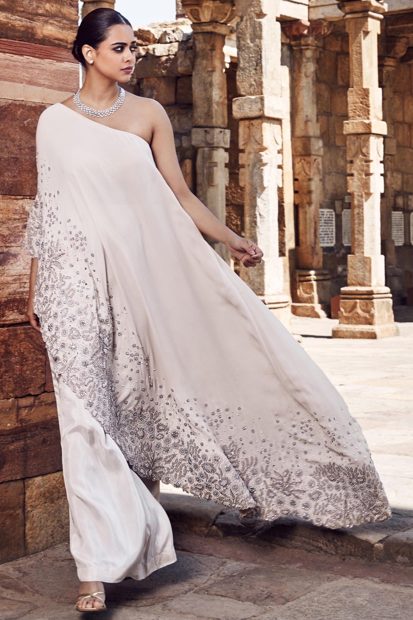 The Matsya Ekru Couture Set