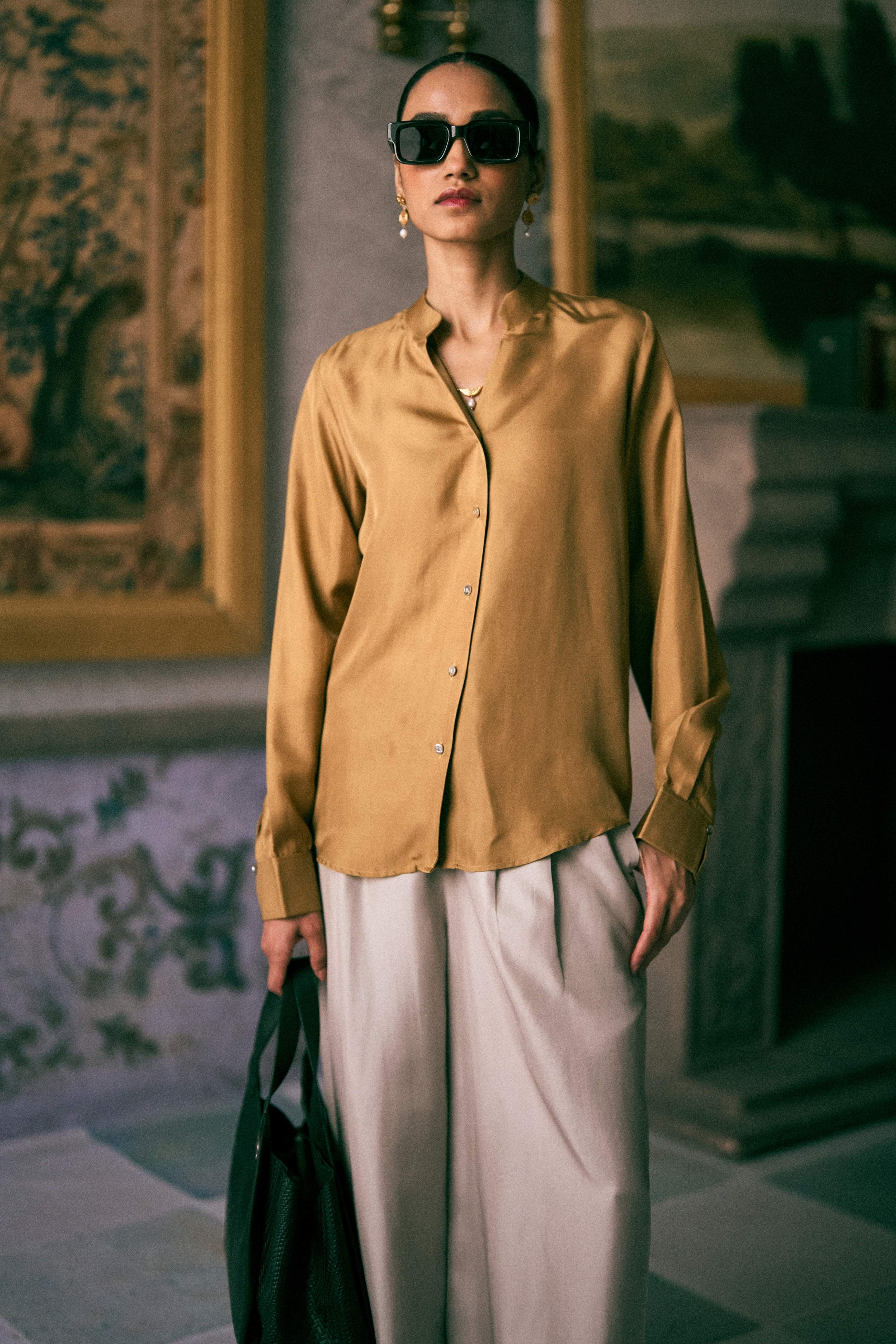 The Tokyo Silk Shirt