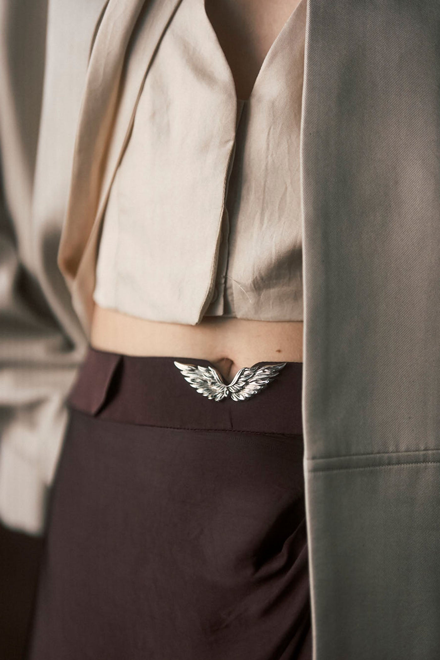 The Frida Floral Bow Silk Top