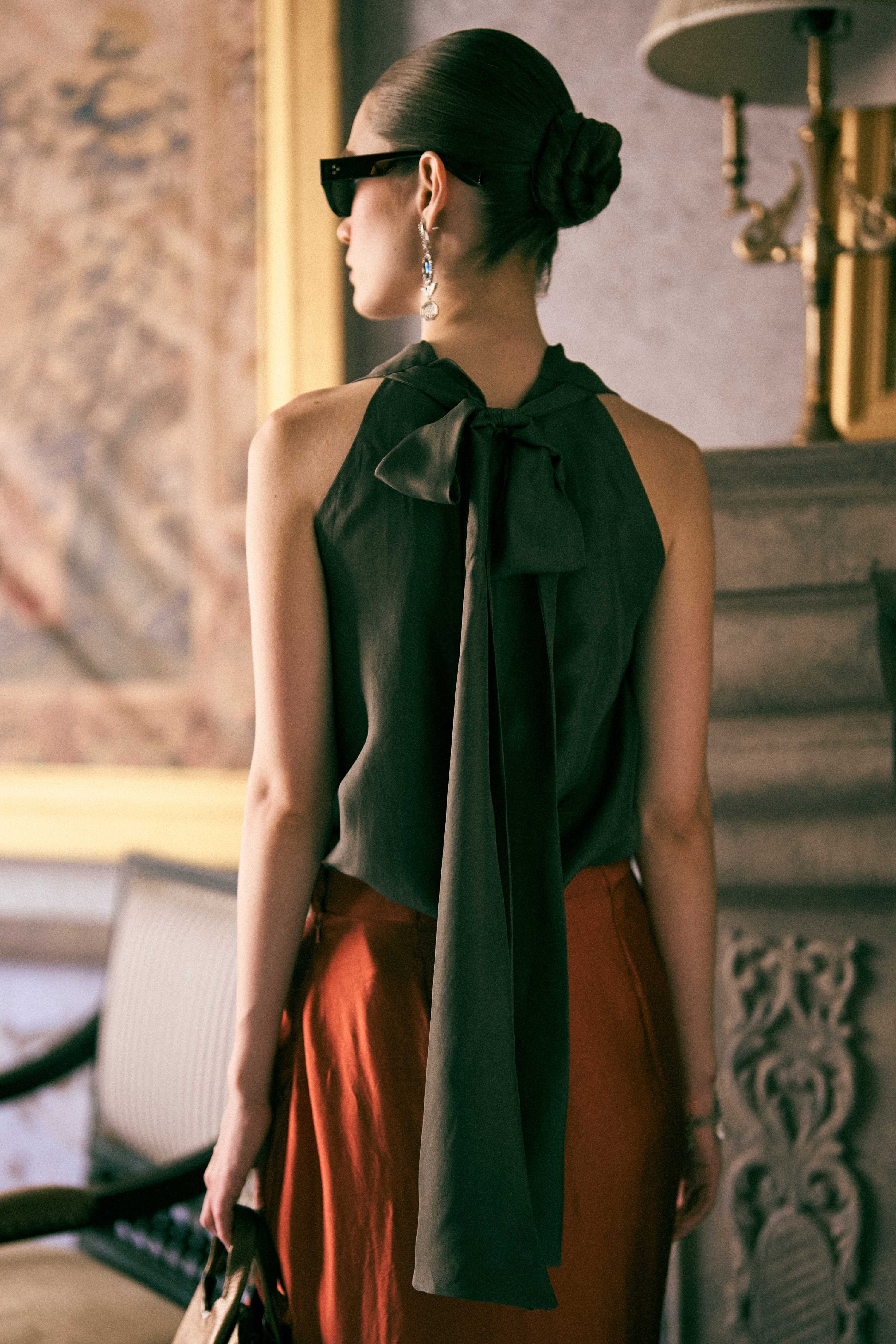 The Casablanca Silk Top