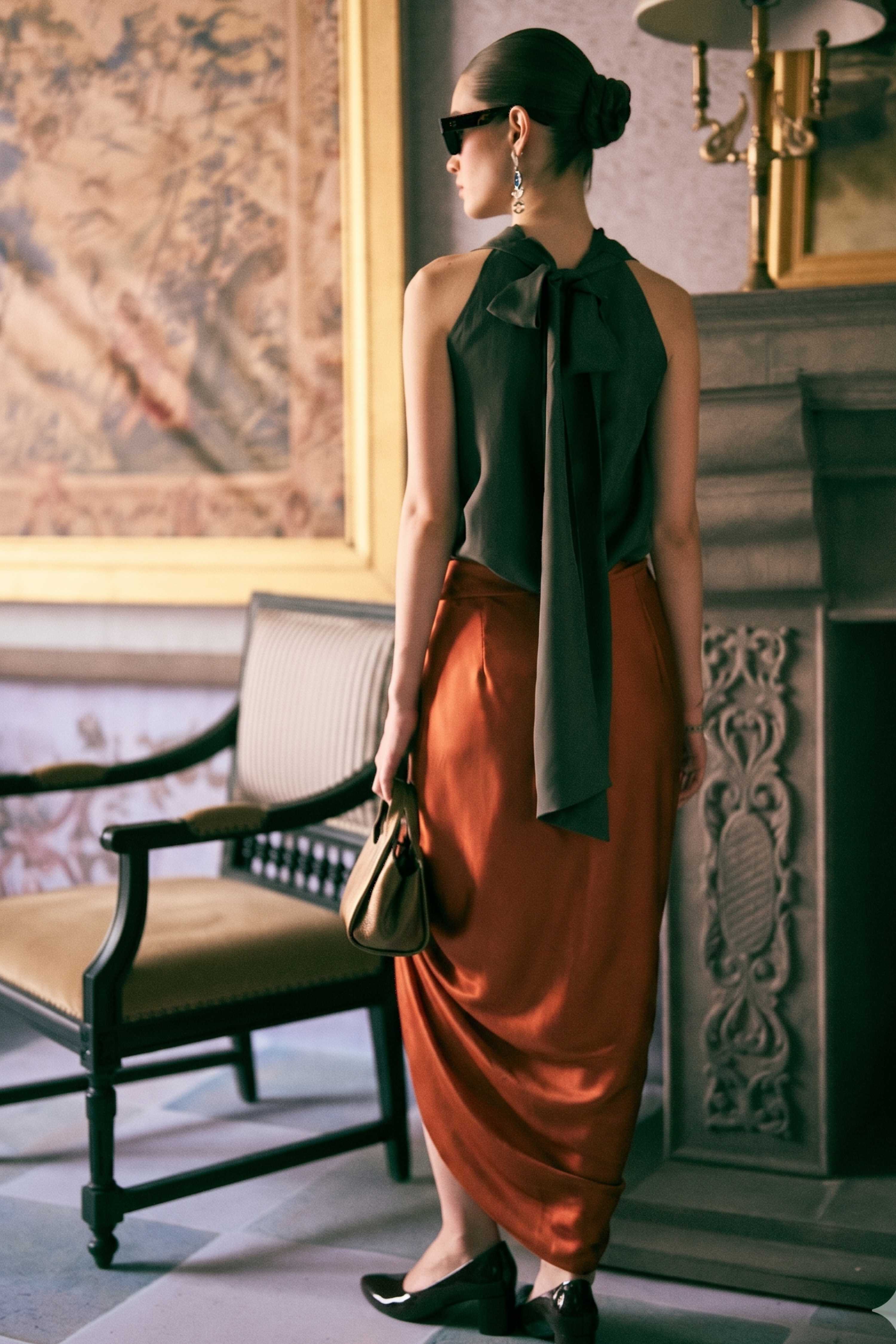 The Casablanca Silk Top
