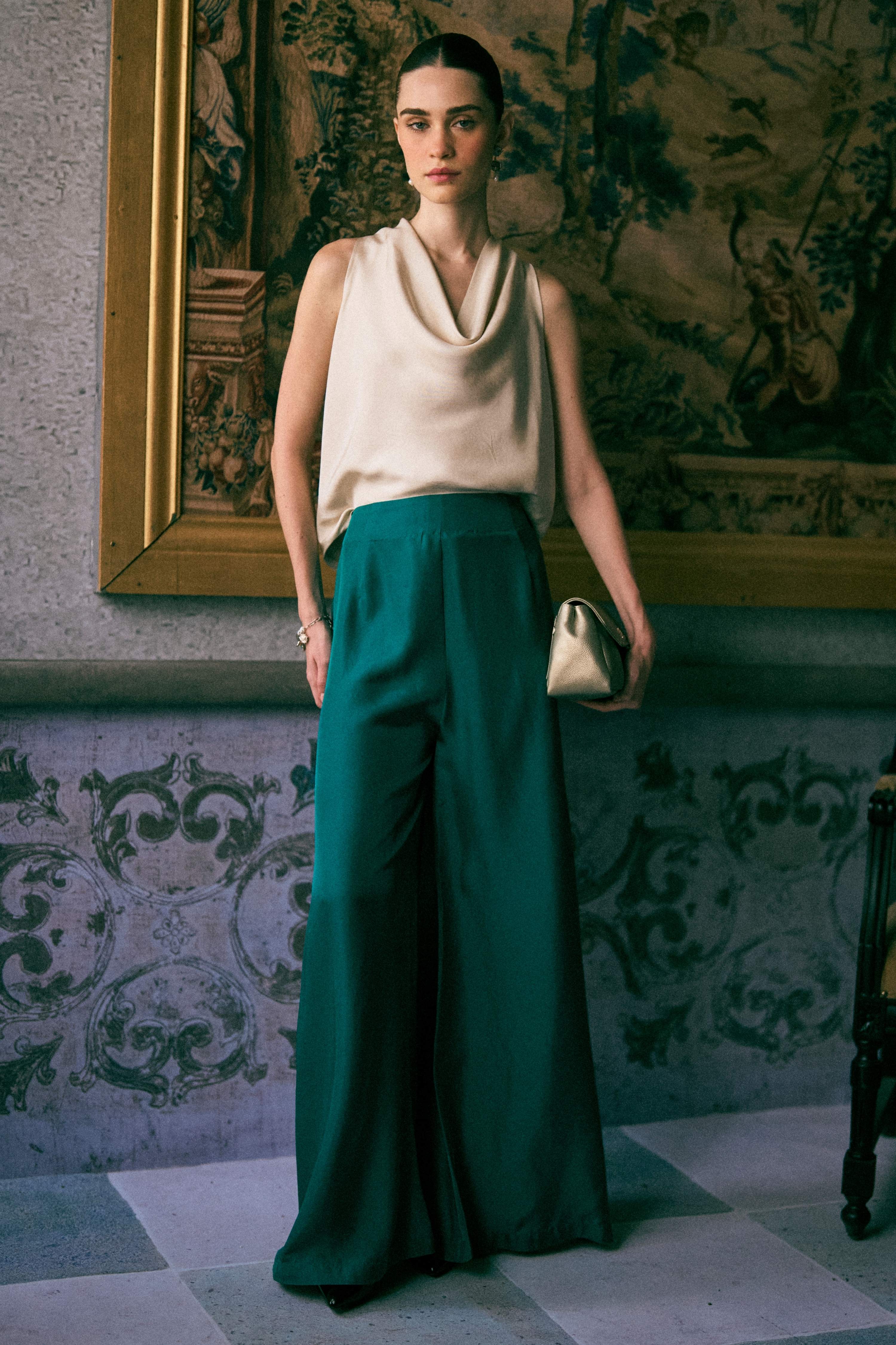 The Casablanca Silk Top