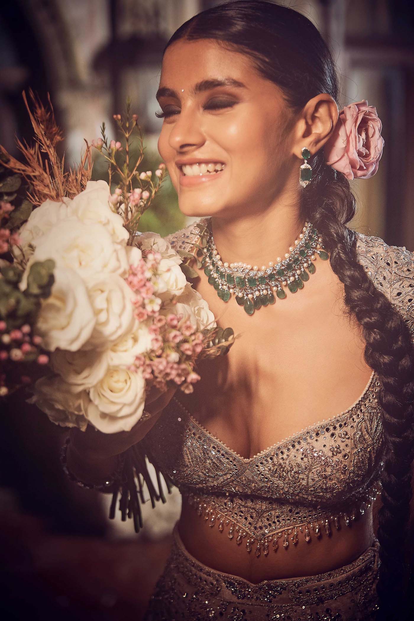 The Matsya Starlight Ponds of Wonder Lehenga