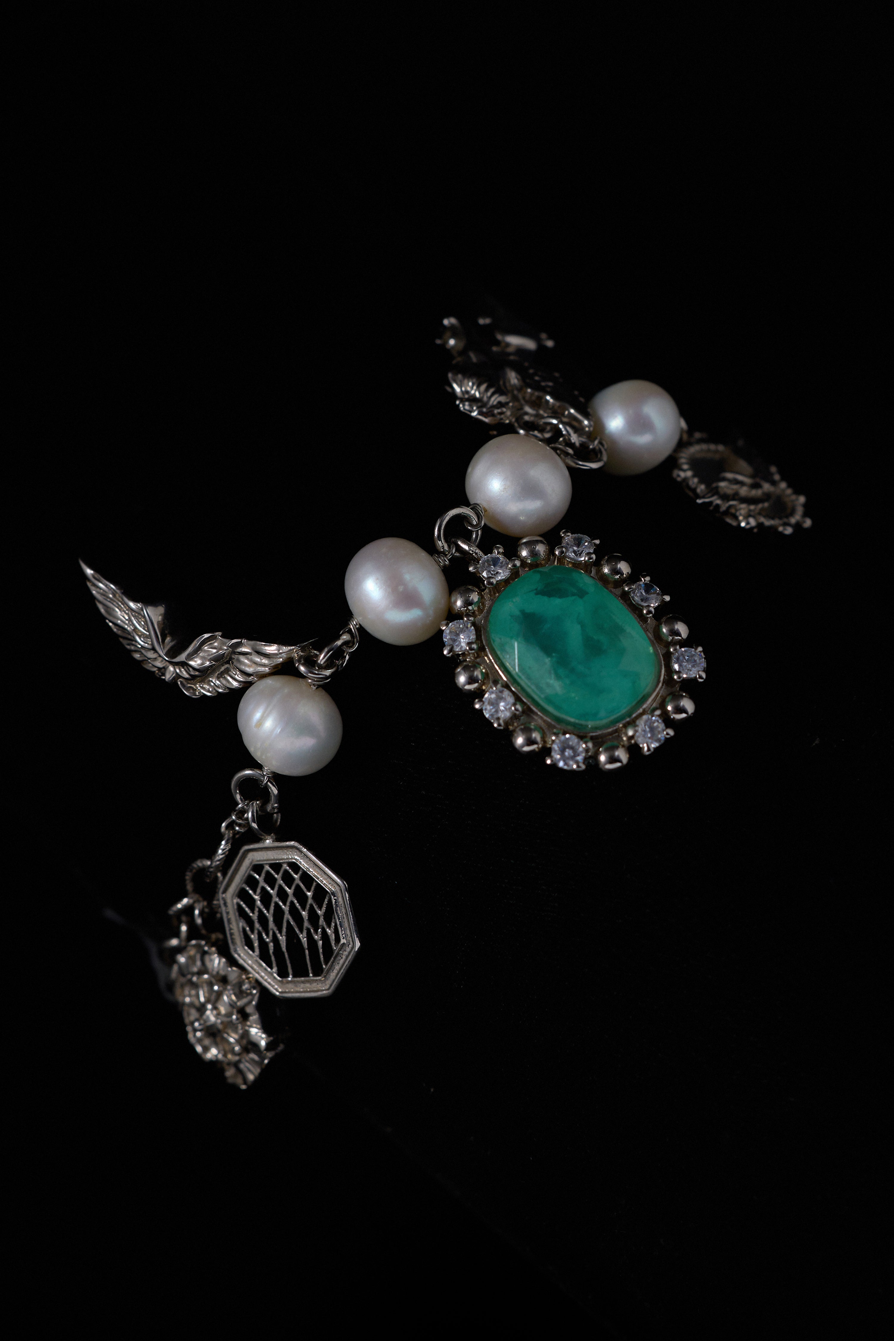 The Royal Aquamarine Charm Bracelet