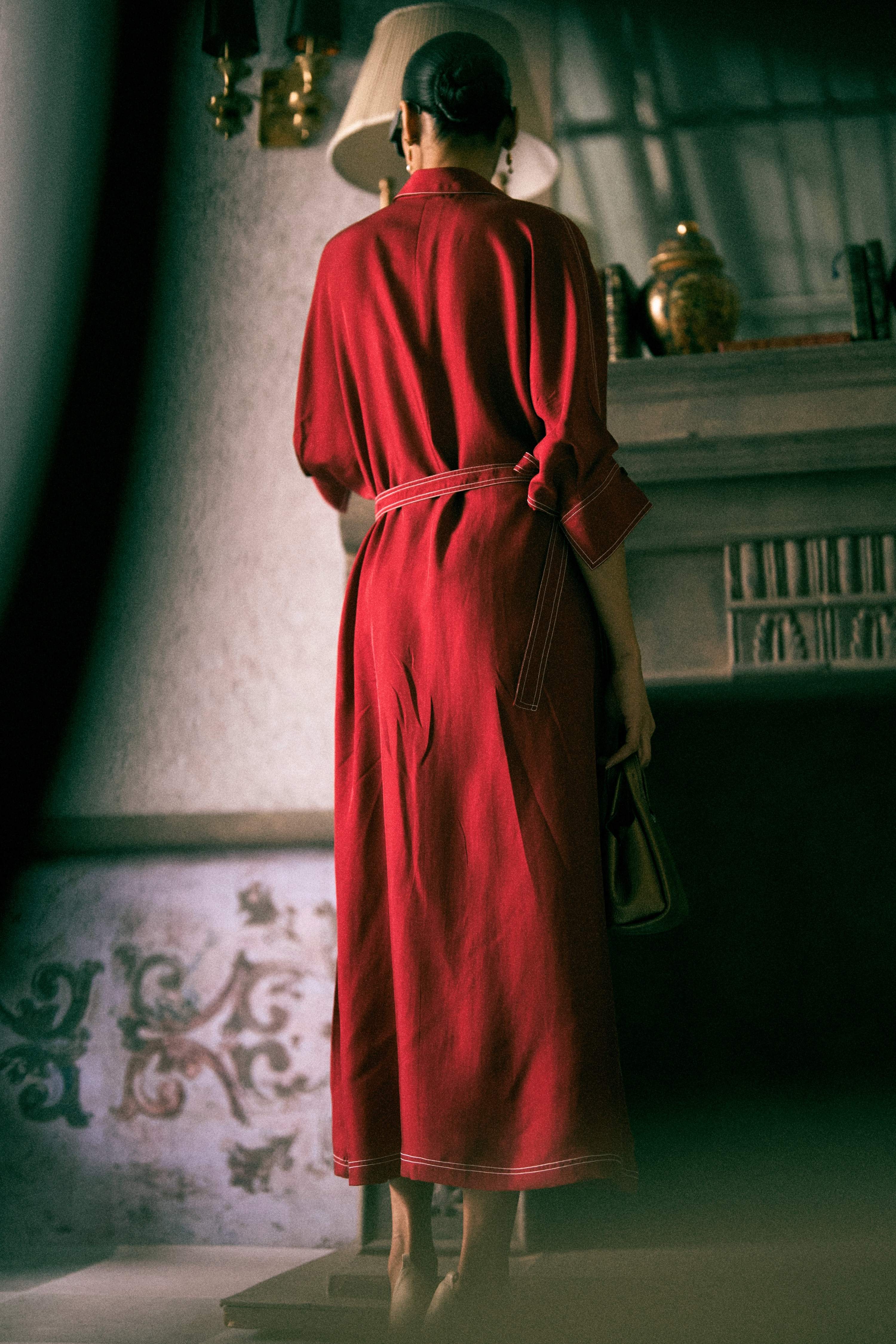 The Trafalgar Silk Dress