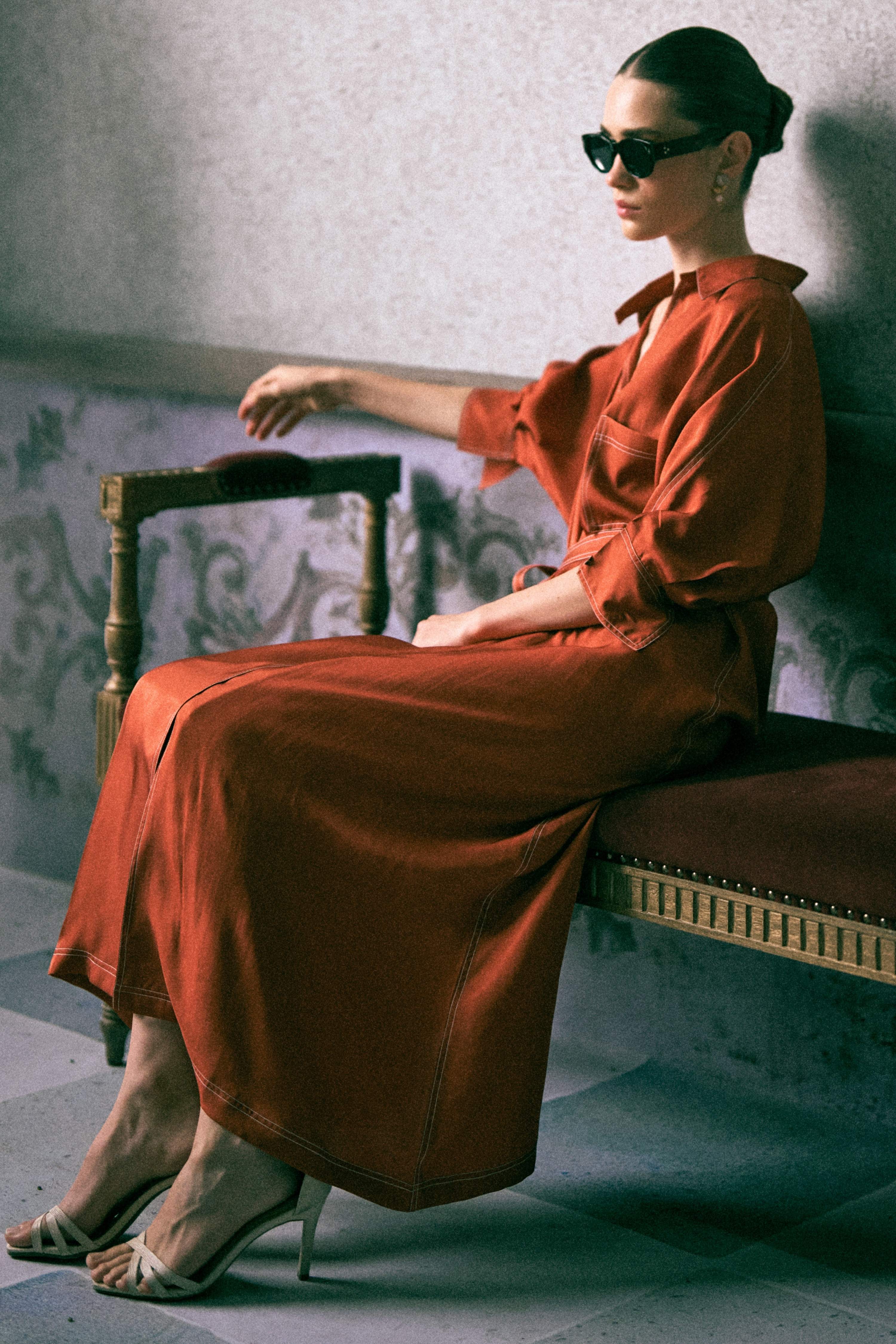 The Trafalgar Silk Dress