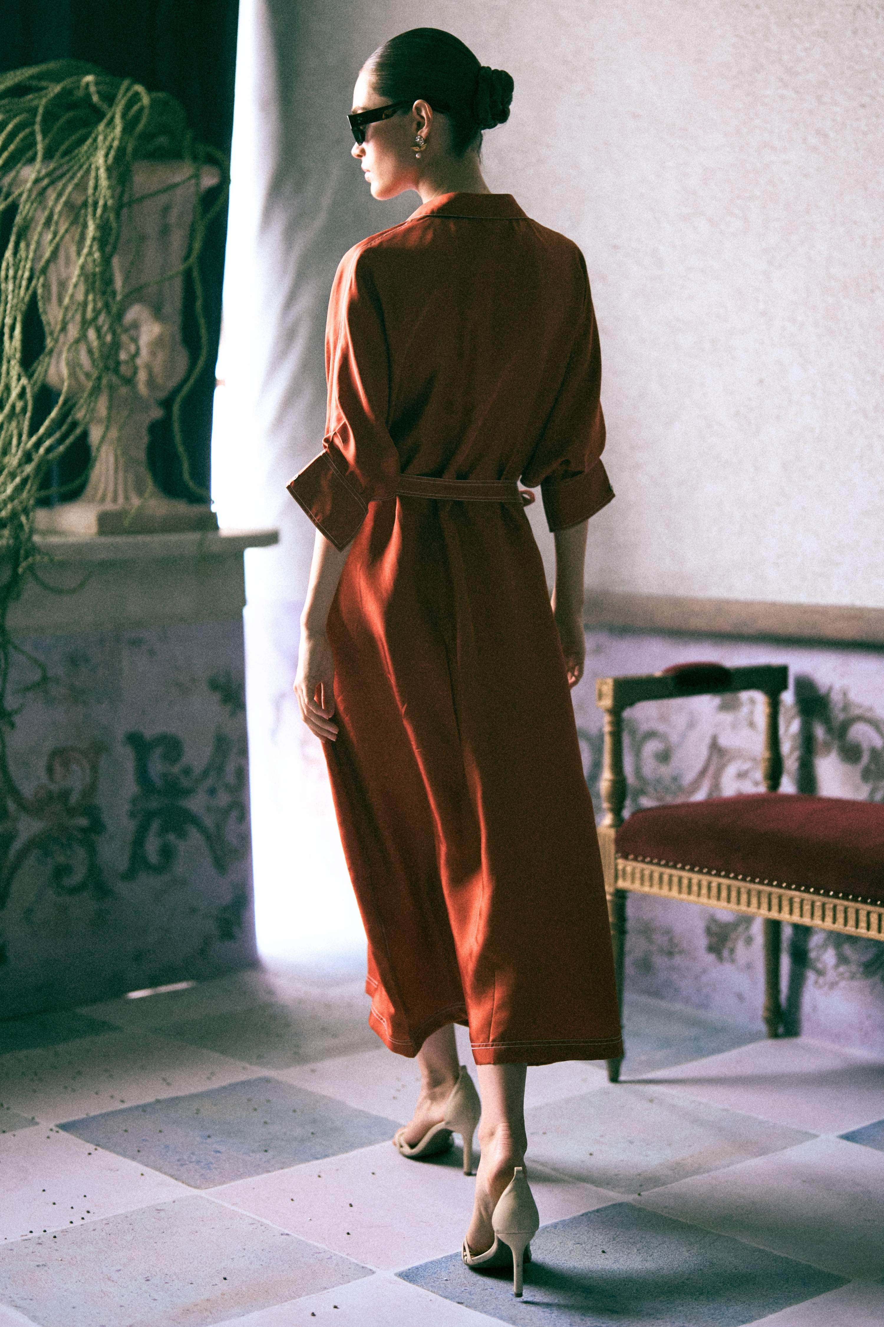 The Trafalgar Silk Dress