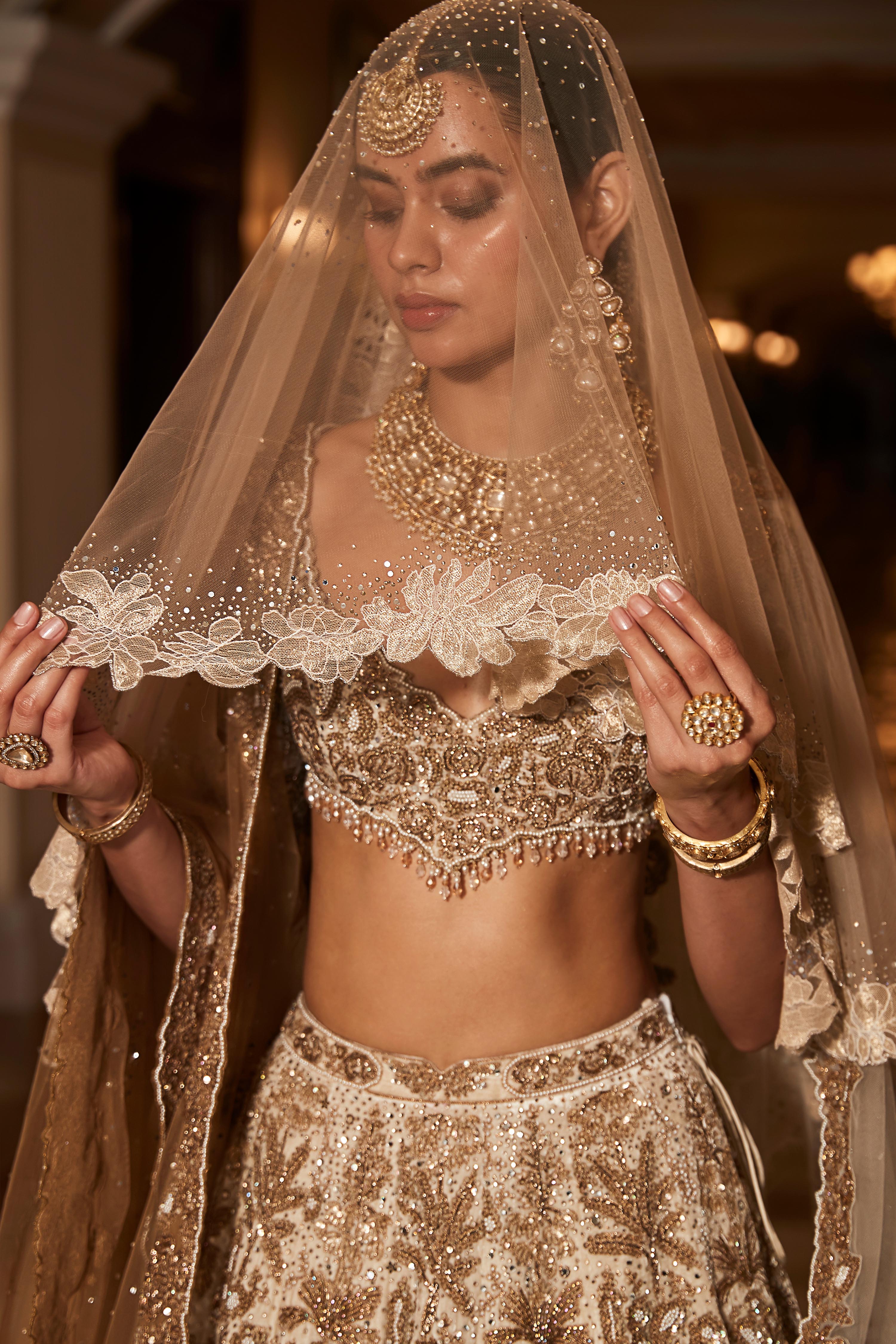 The Vintage Tuscan Heritage Lehenga