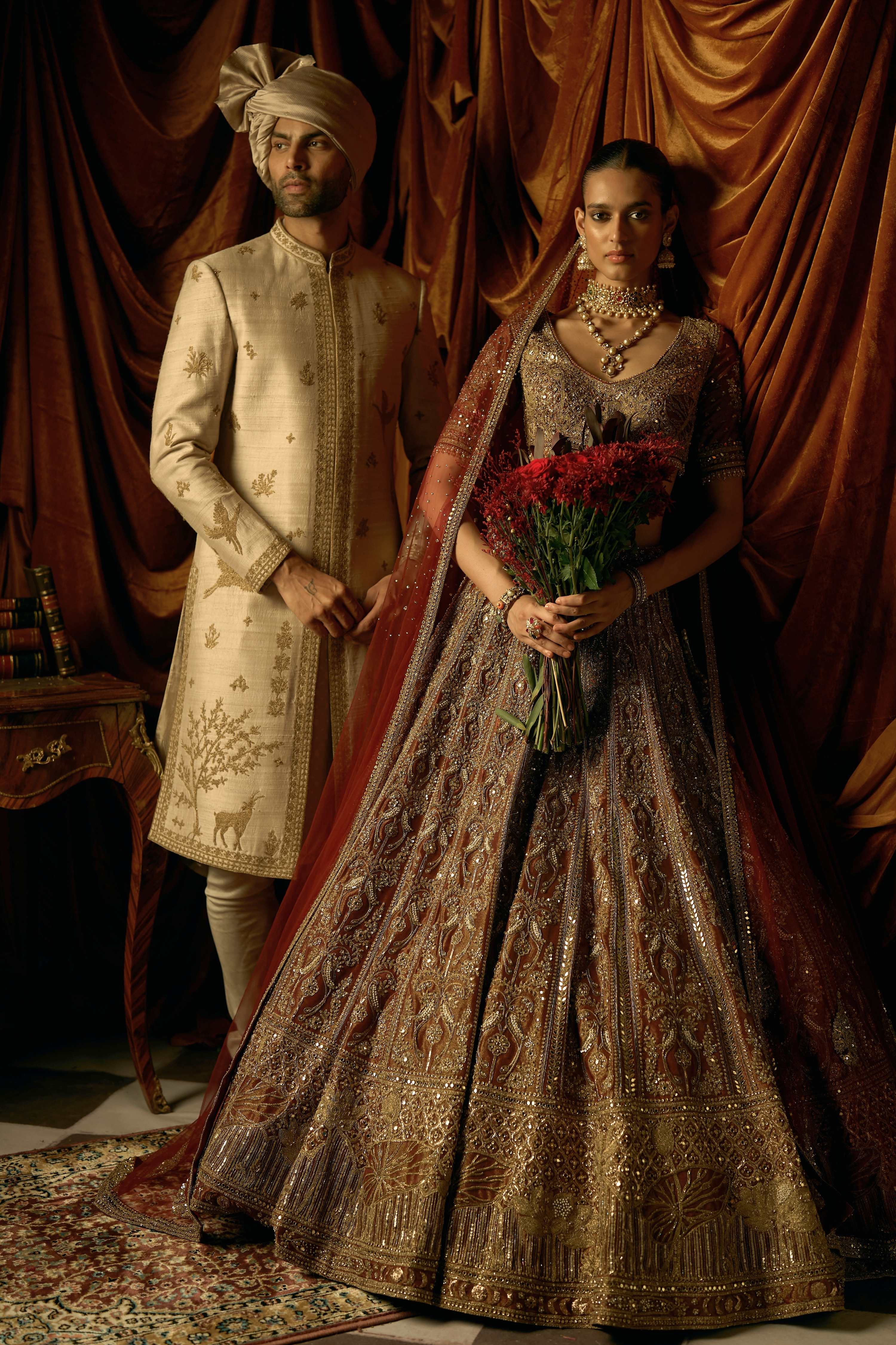 The Vintage Daarhimpriya Lehenga