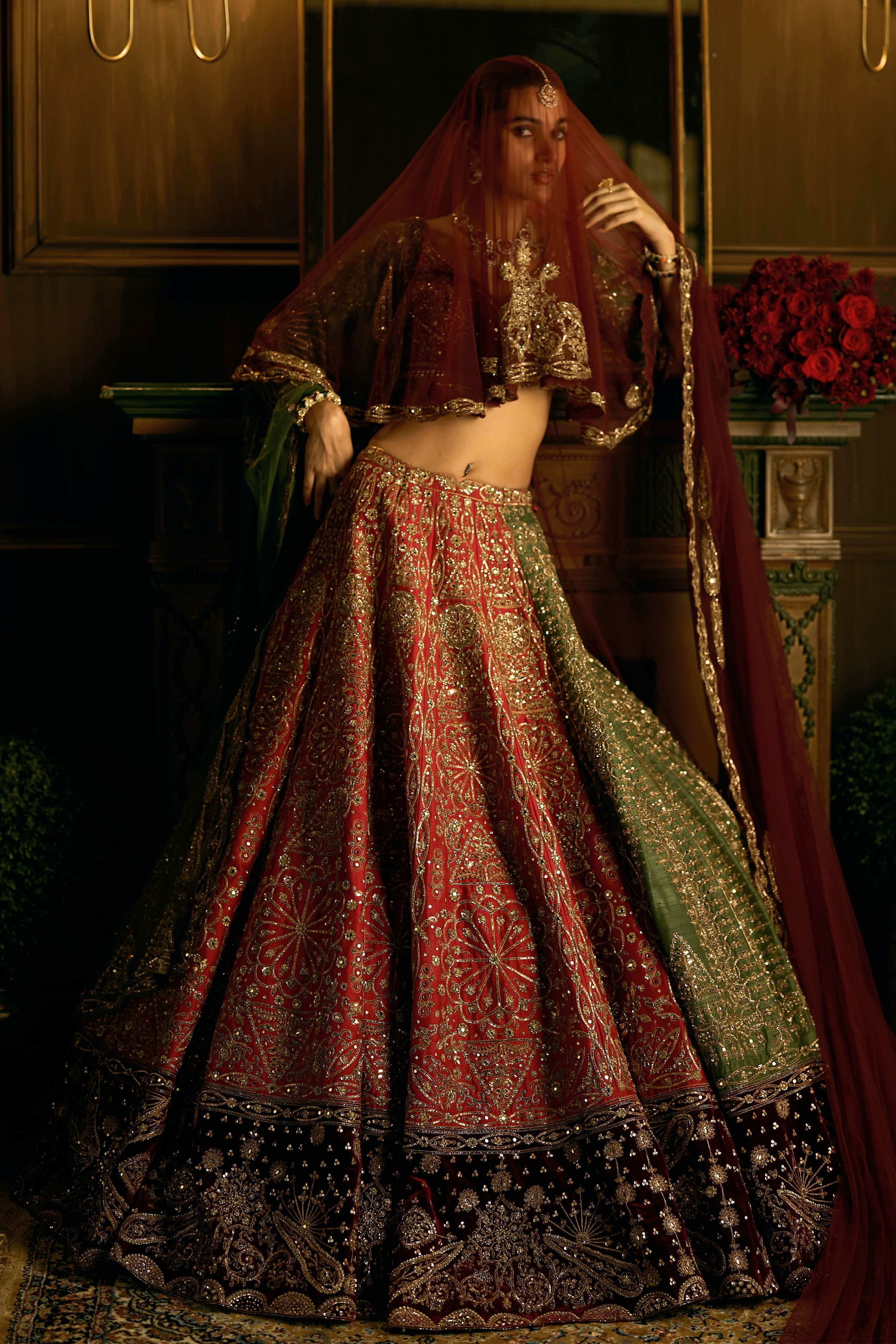 The Persian Mandala Lehenga