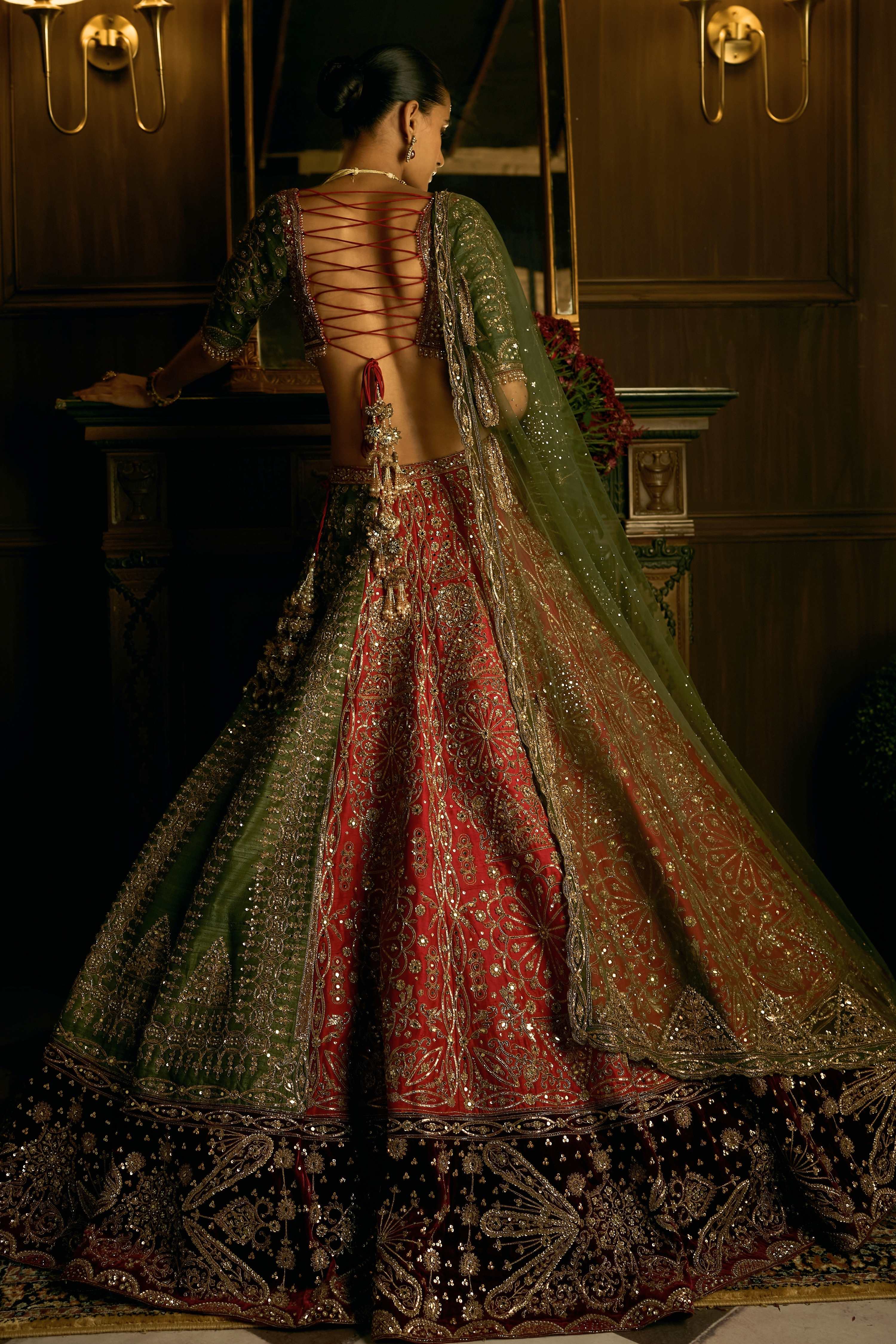 The Persian Mandala Lehenga