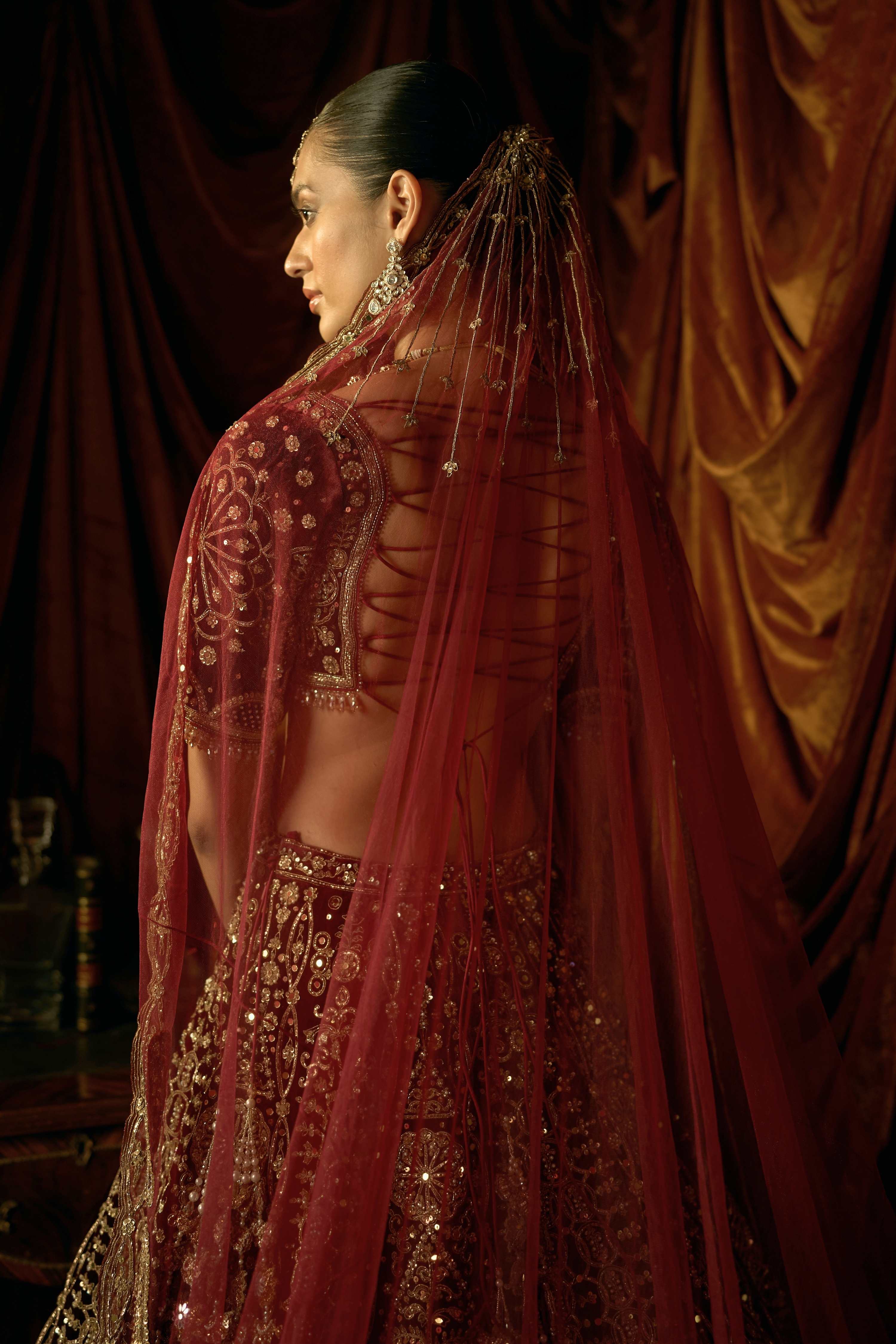 The Persian Jadao Lehenga