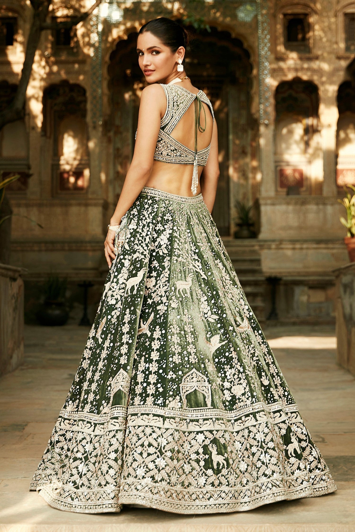 The Masai Mara Lehenga