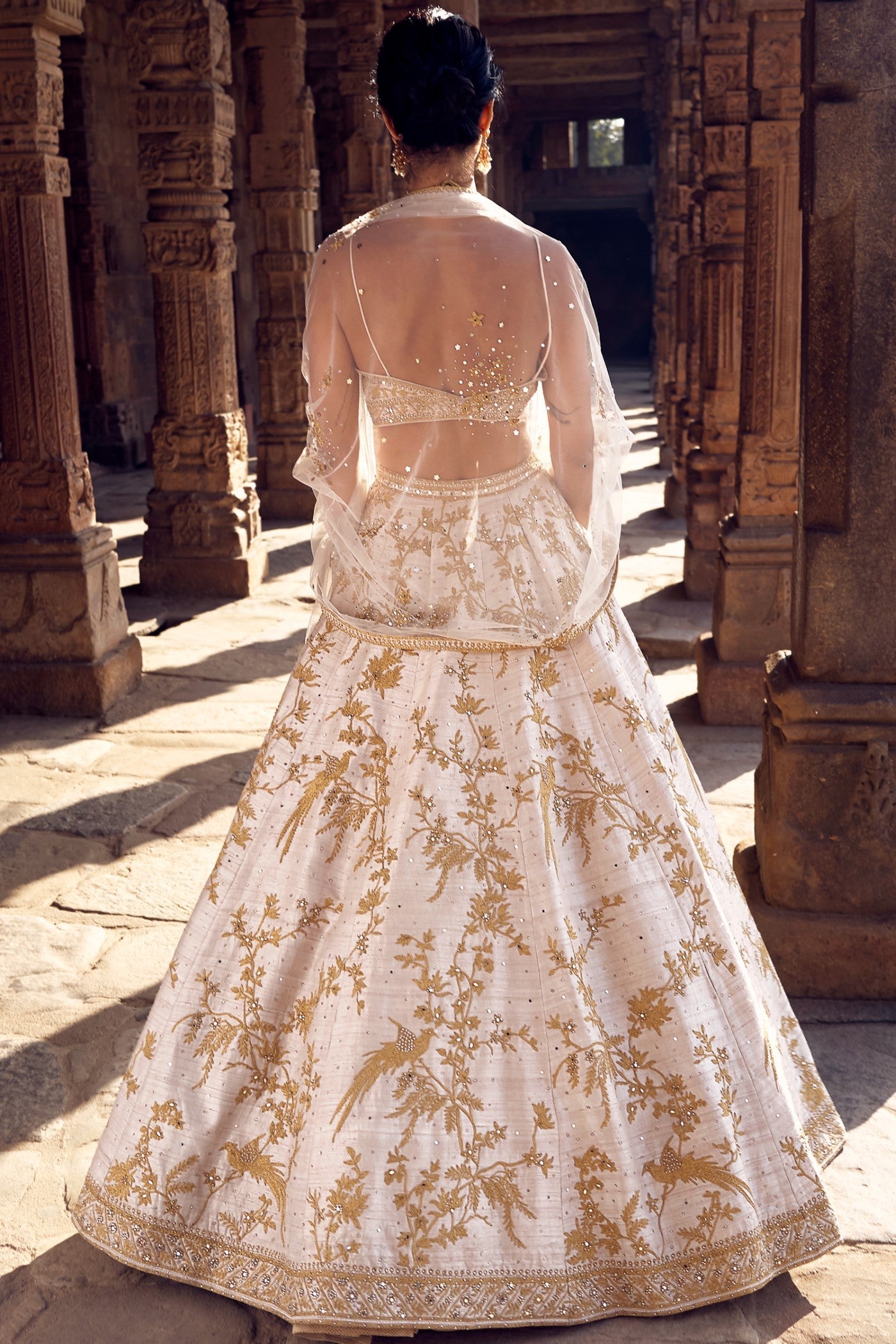 The Sona Kora Mini Corset Lehenga set