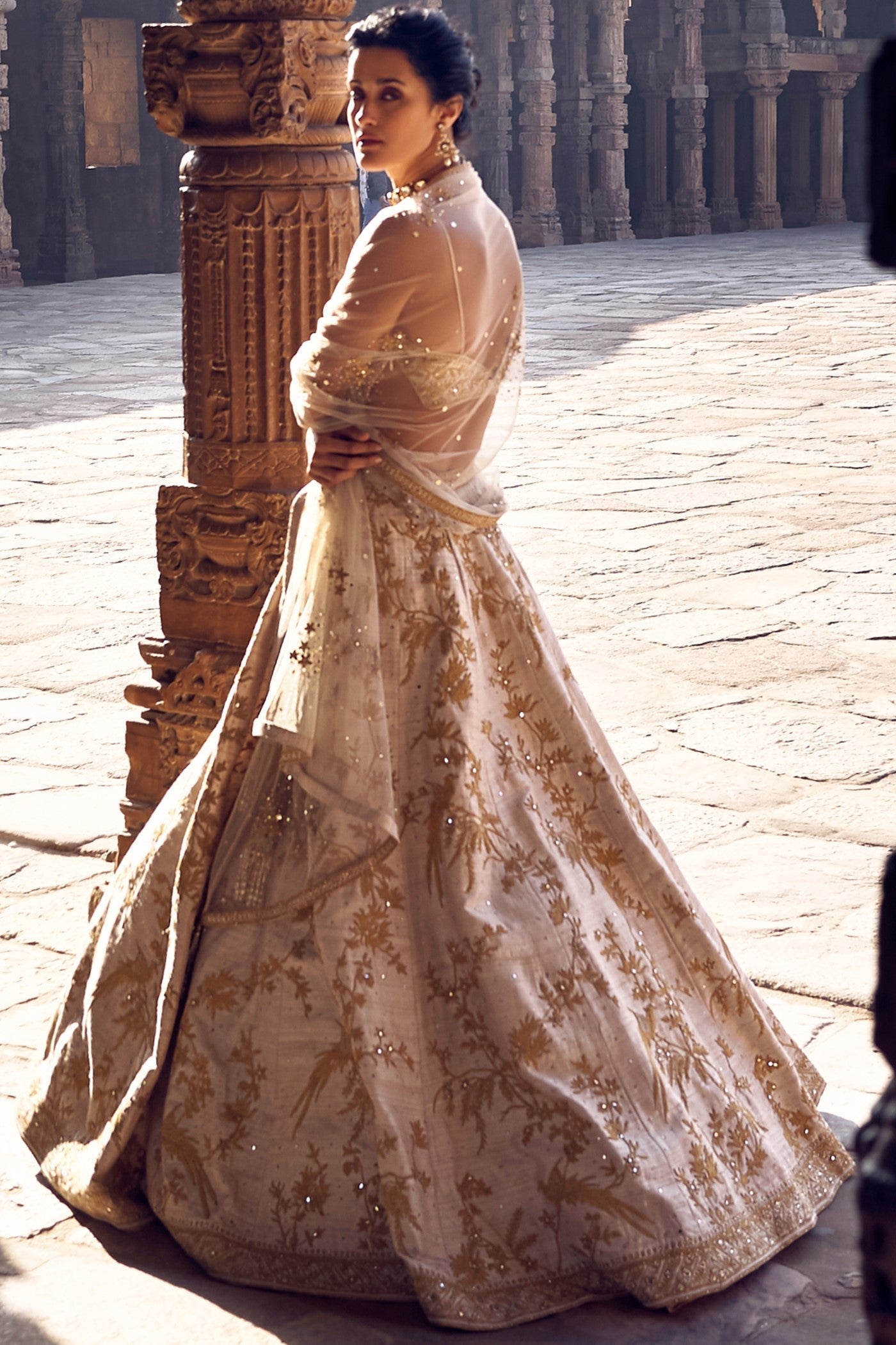 The Sona Kora Mini Corset Lehenga set
