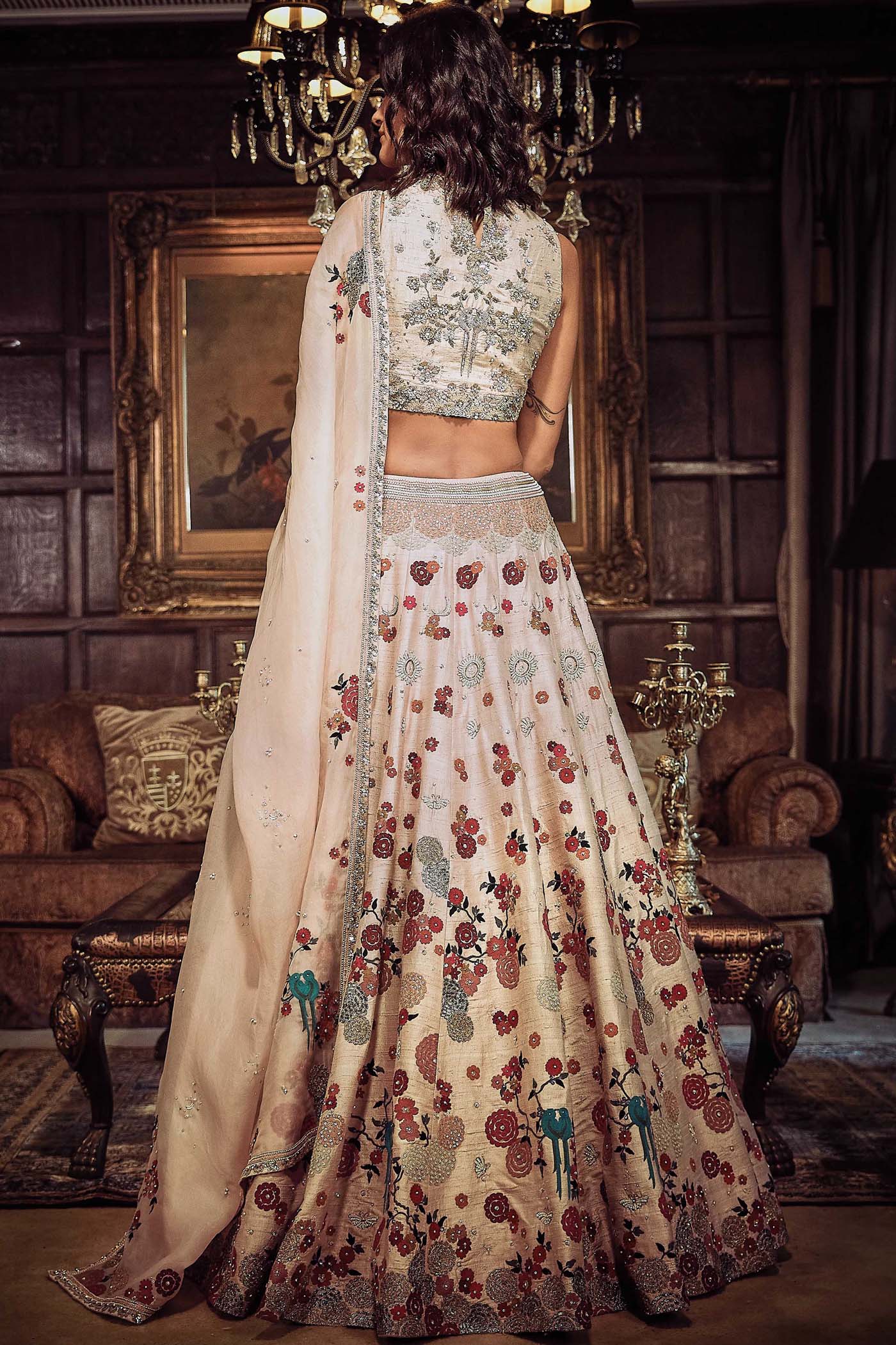 The Satire Japanese Pink Lehenga