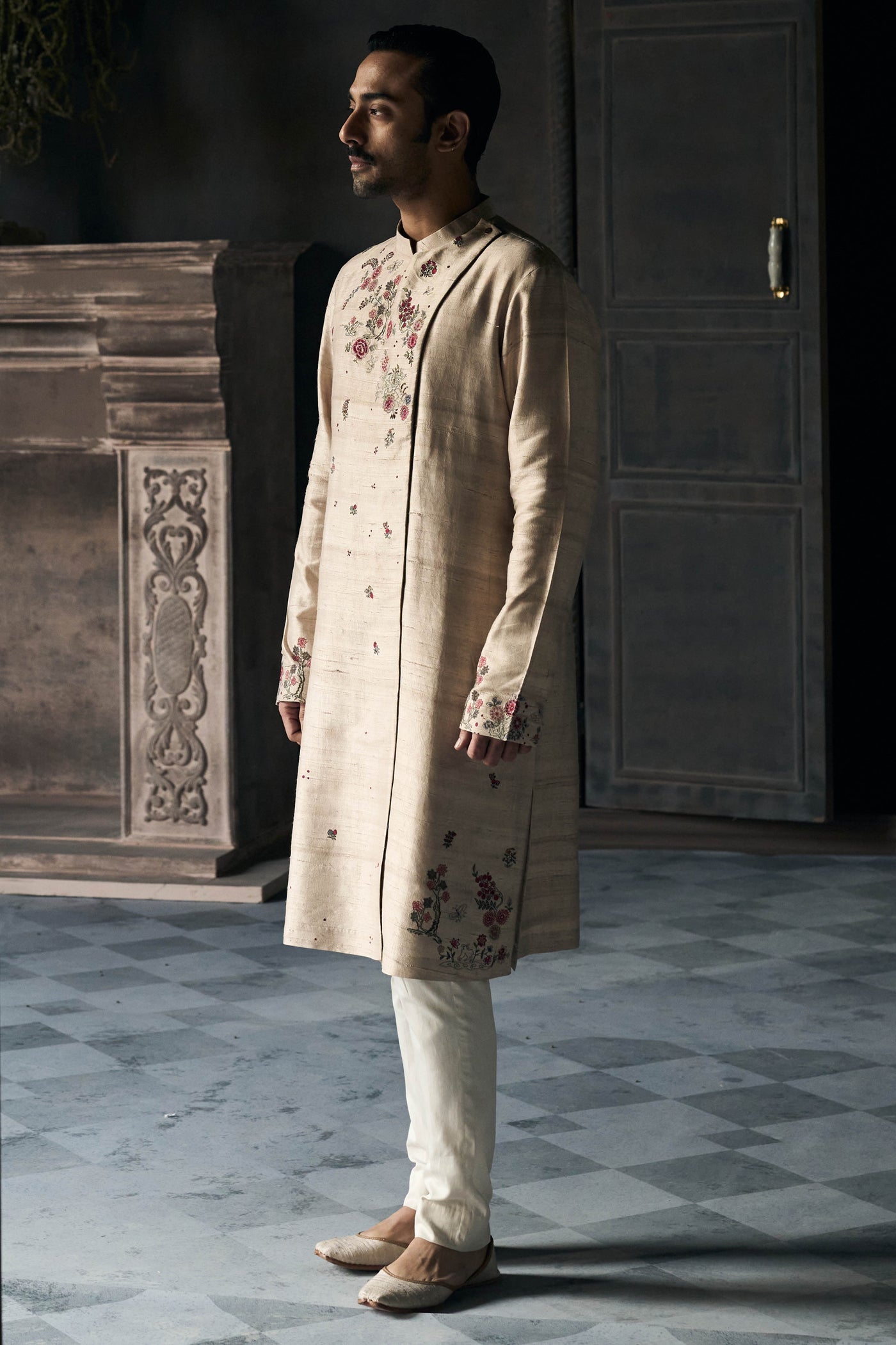 The Phoolbagh Angrakha Kurta