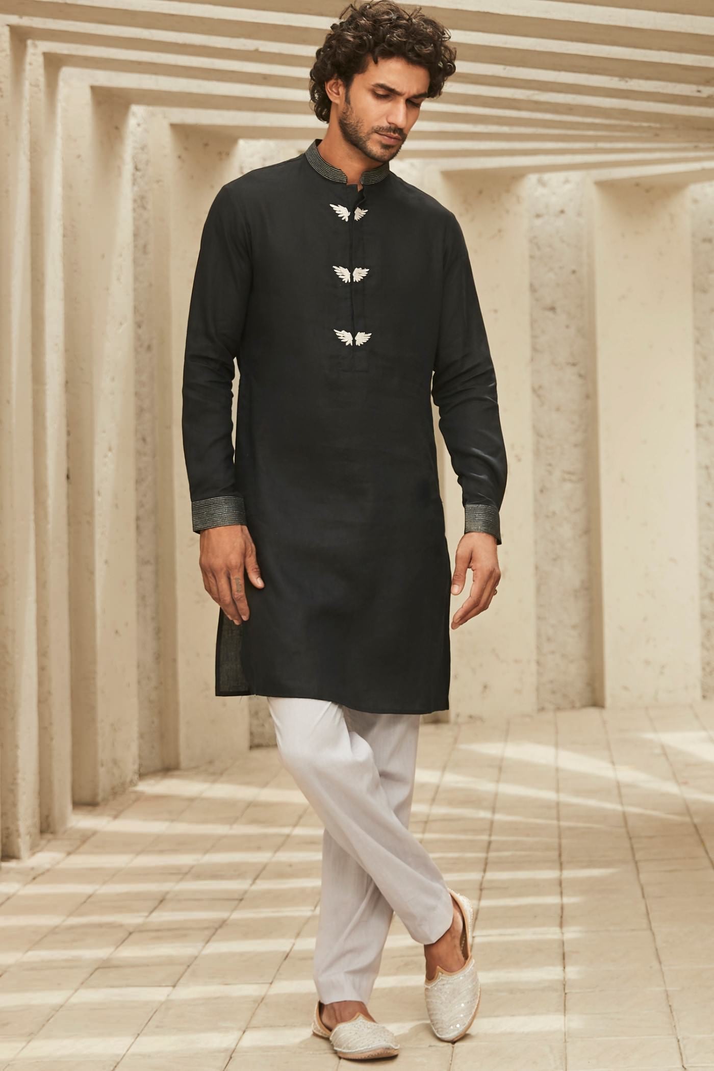The Winged Kurta Set