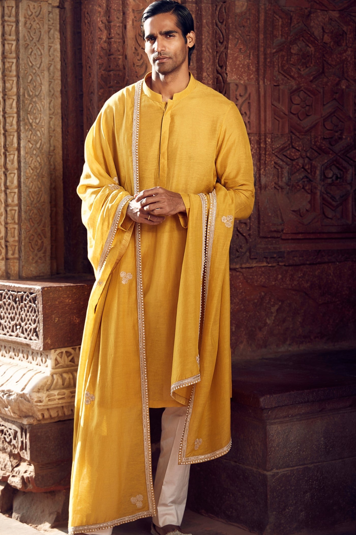 The Royal Haldi Kurta Set