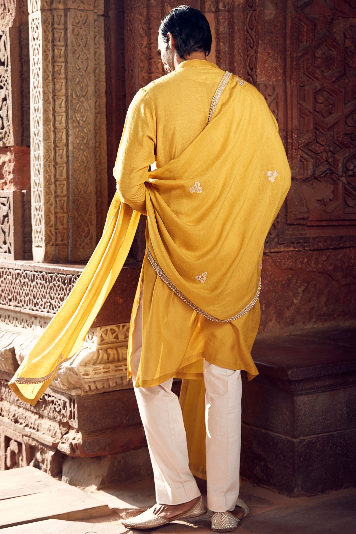 The Royal Haldi Kurta Set