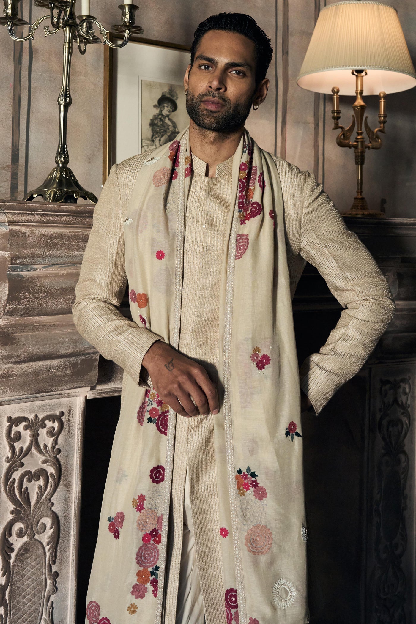 The Matsya Classic Dhagai Achkan