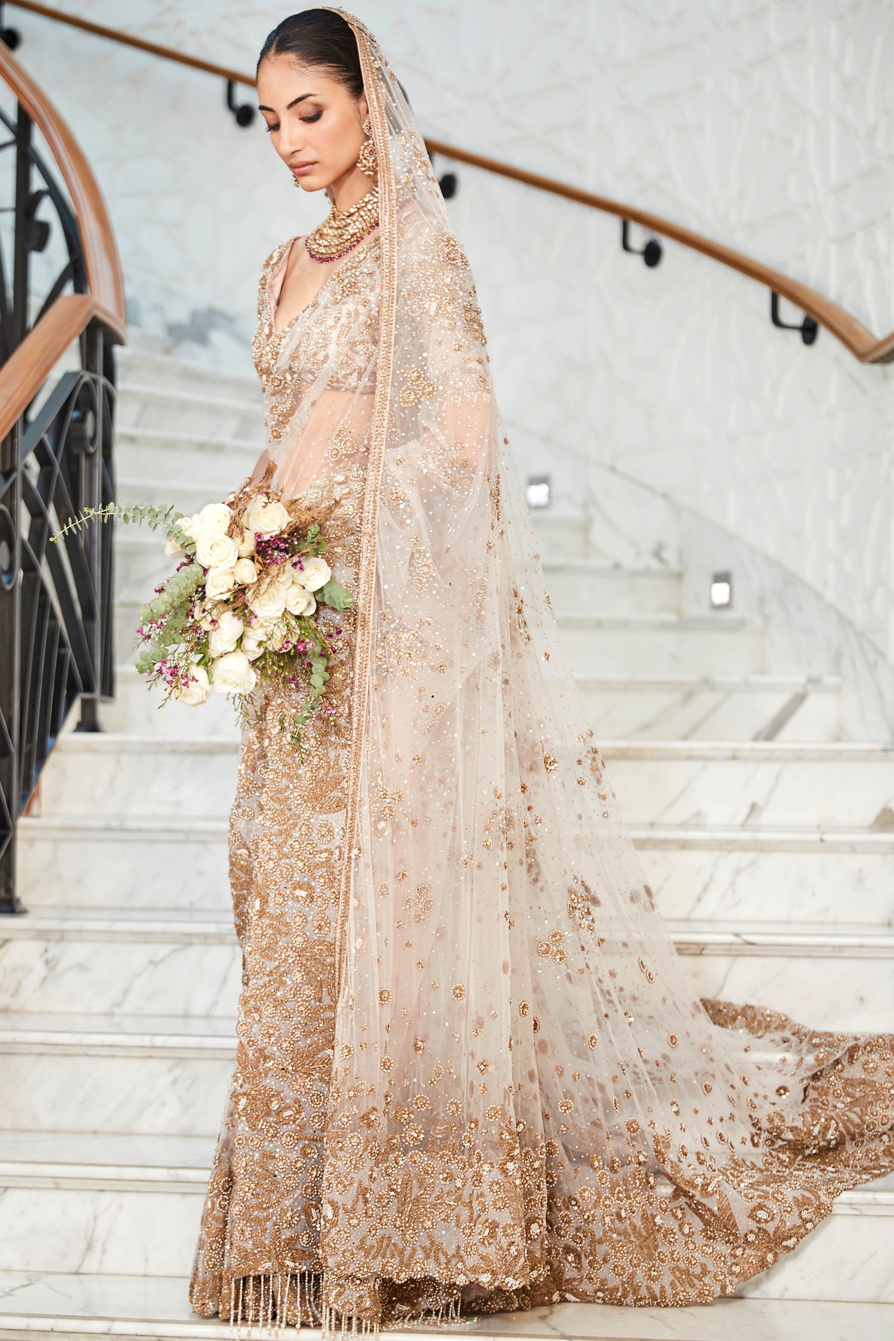 The Vintage Nizami Tulle Saree