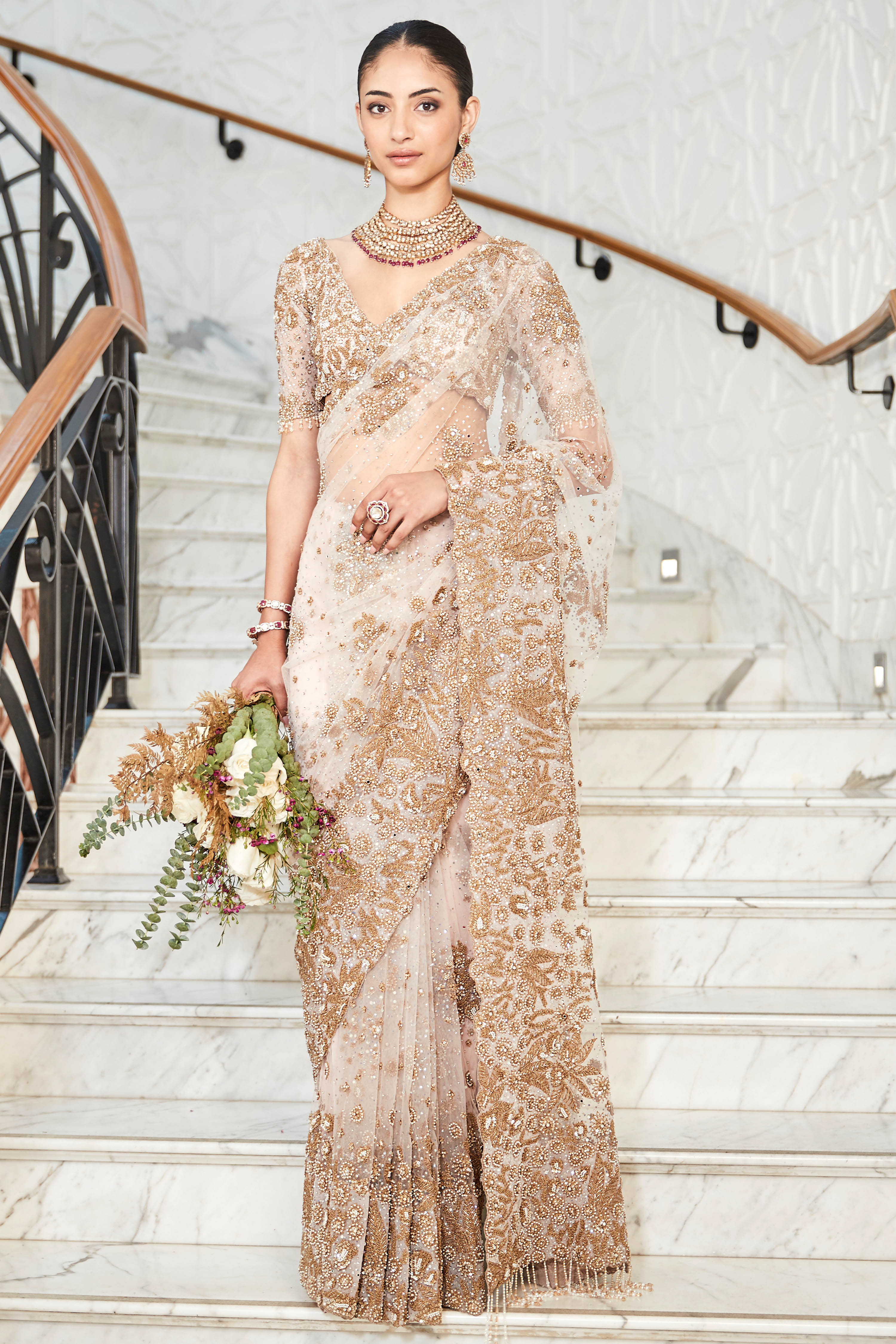 The Vintage Nizami Tulle Saree