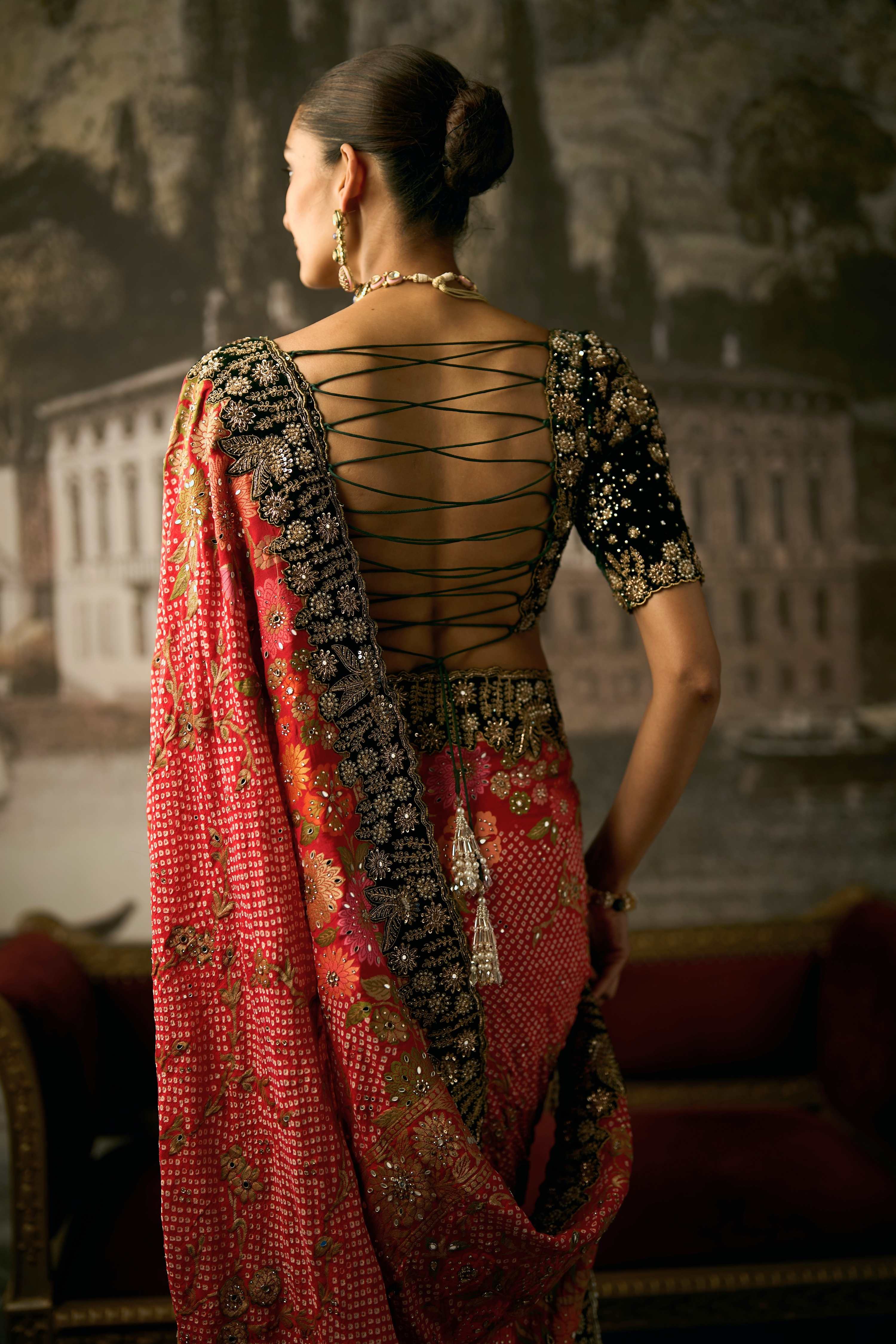 The Vintage Mograbagh Kutch Tribute Saree