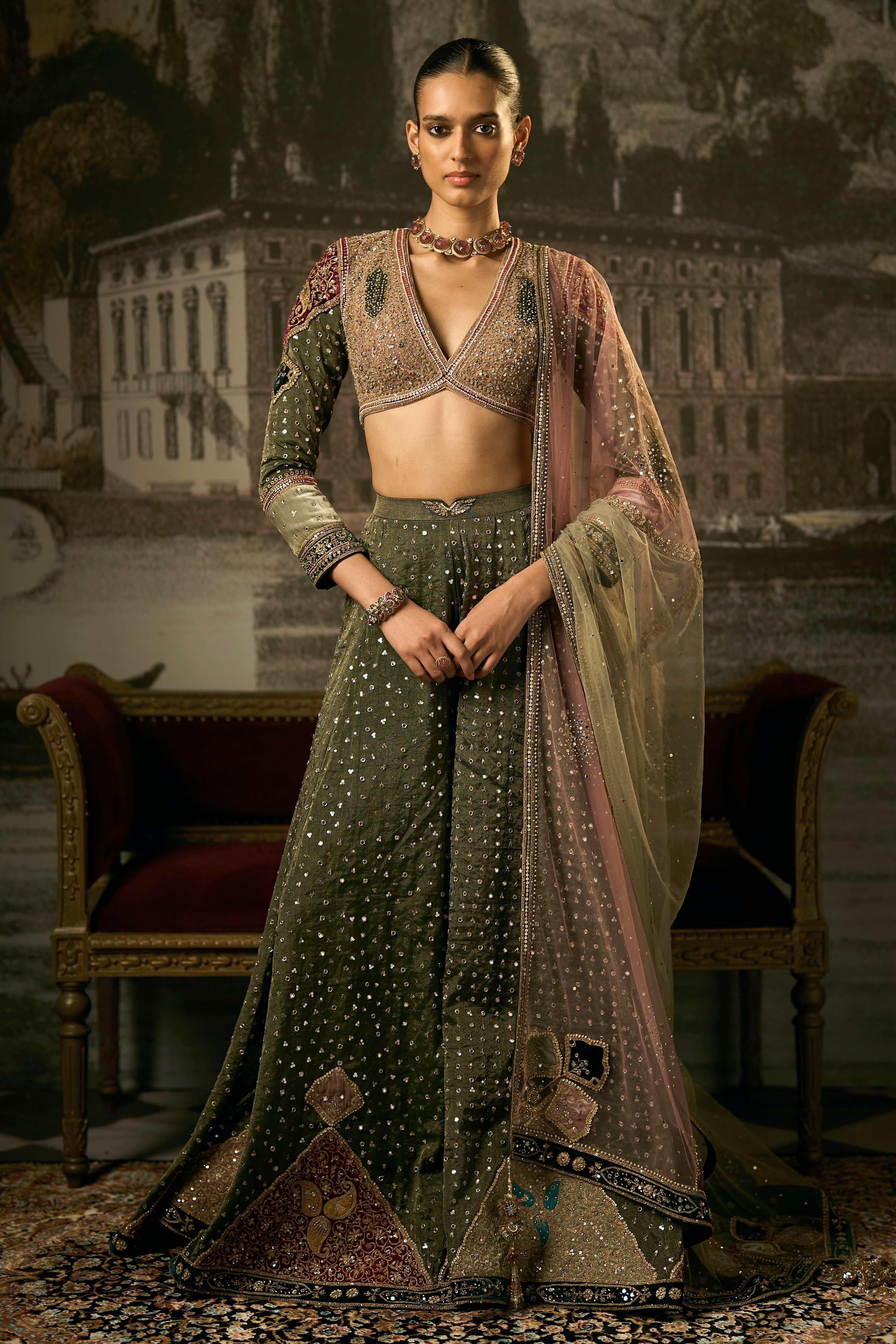 The Royal Sage Signature Sharara