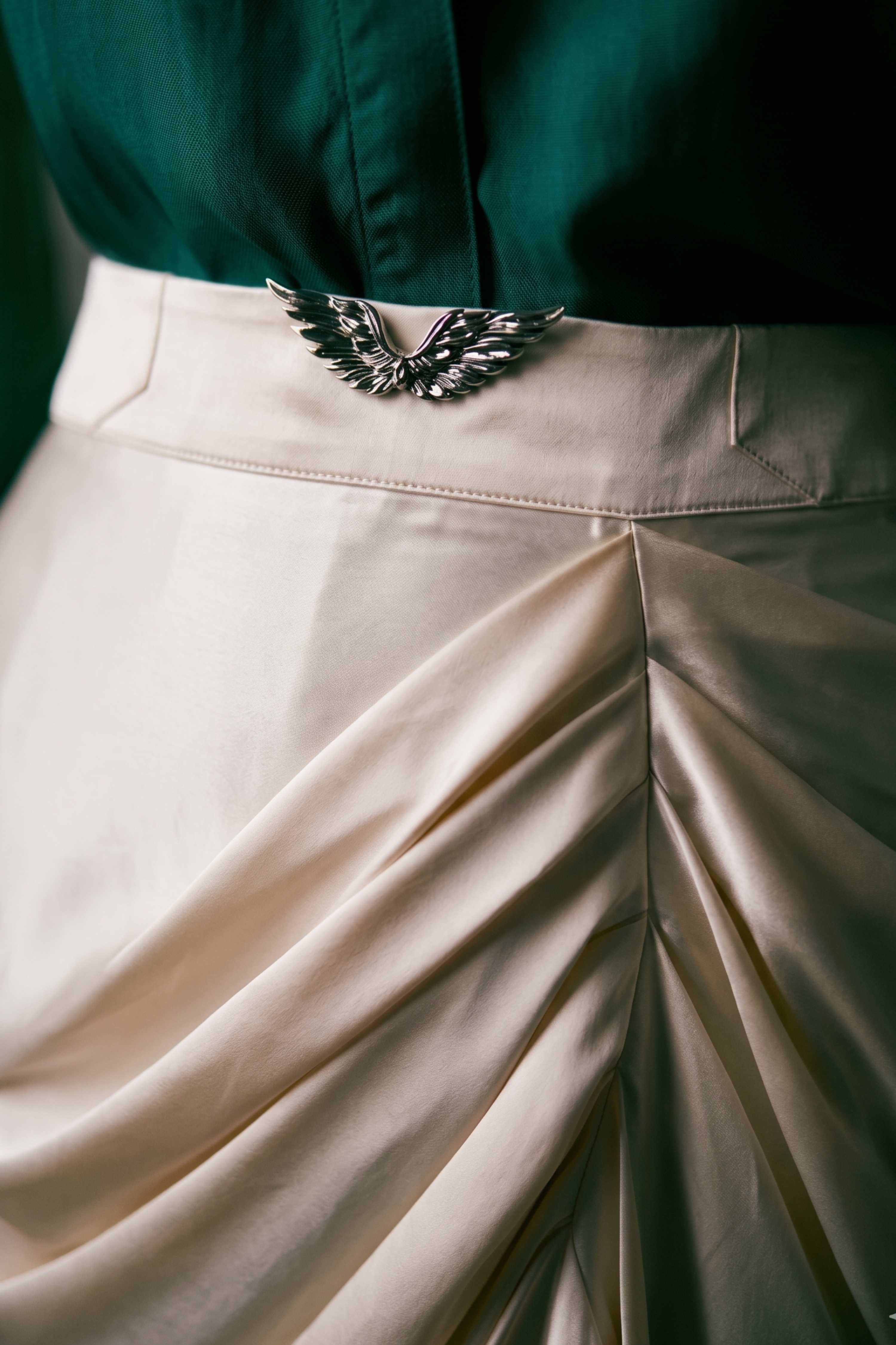 The Venetian Winged Drape Skirt