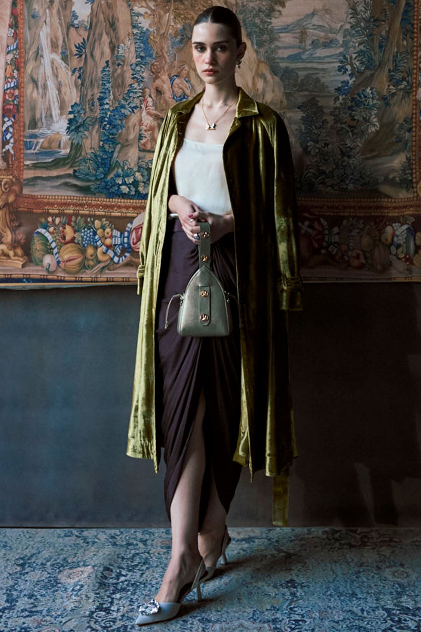 The Venetian Winged Drape Skirt