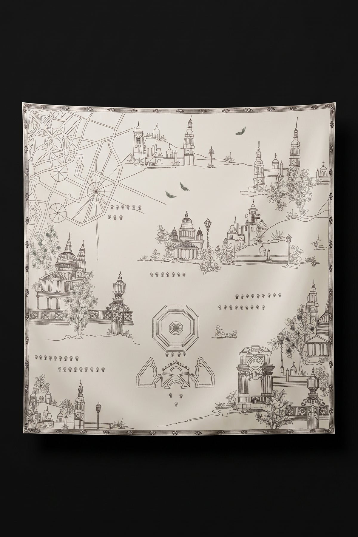 The Parisian Tullerie Scarf