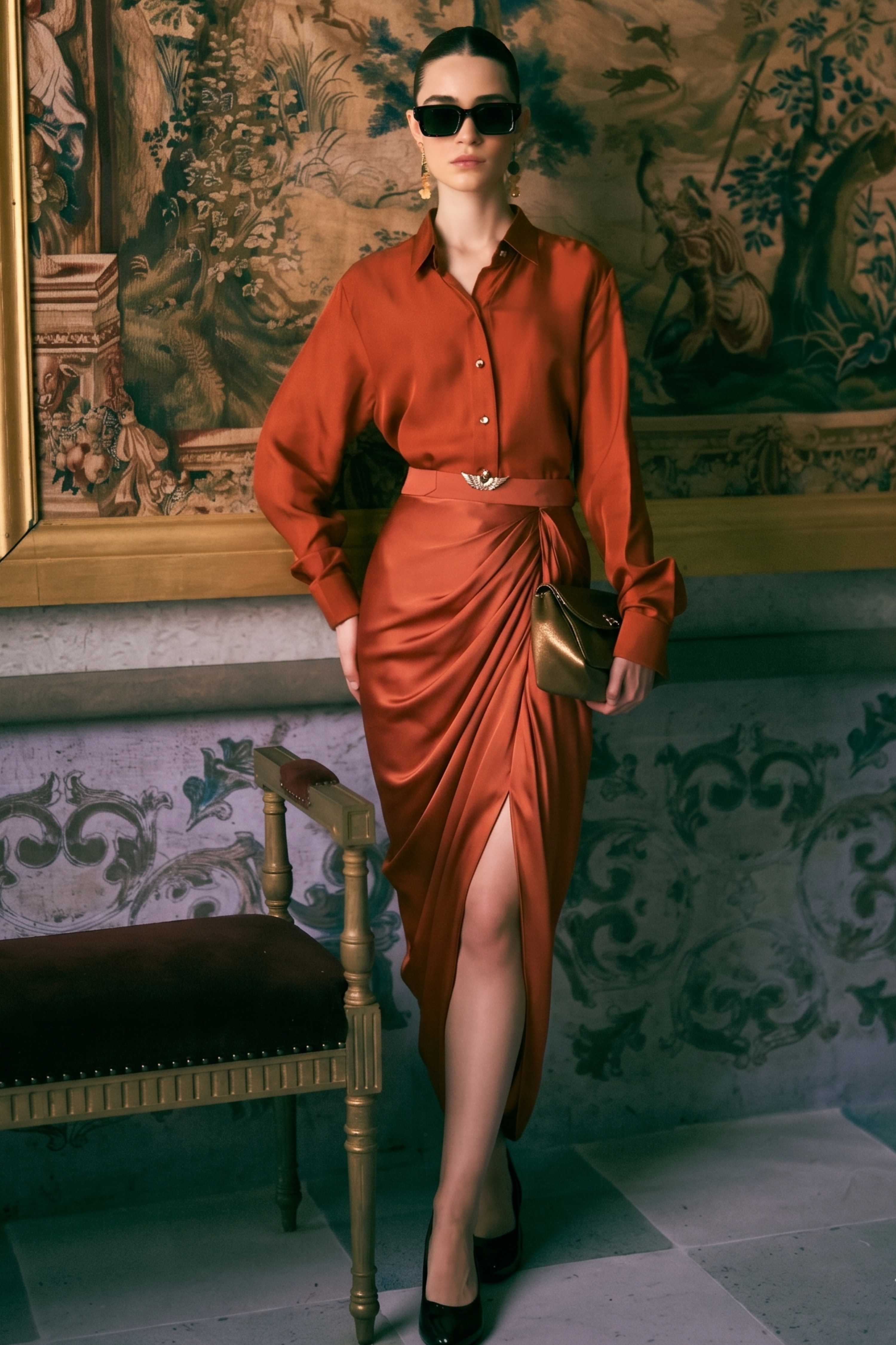 The Roman Silk Shirt