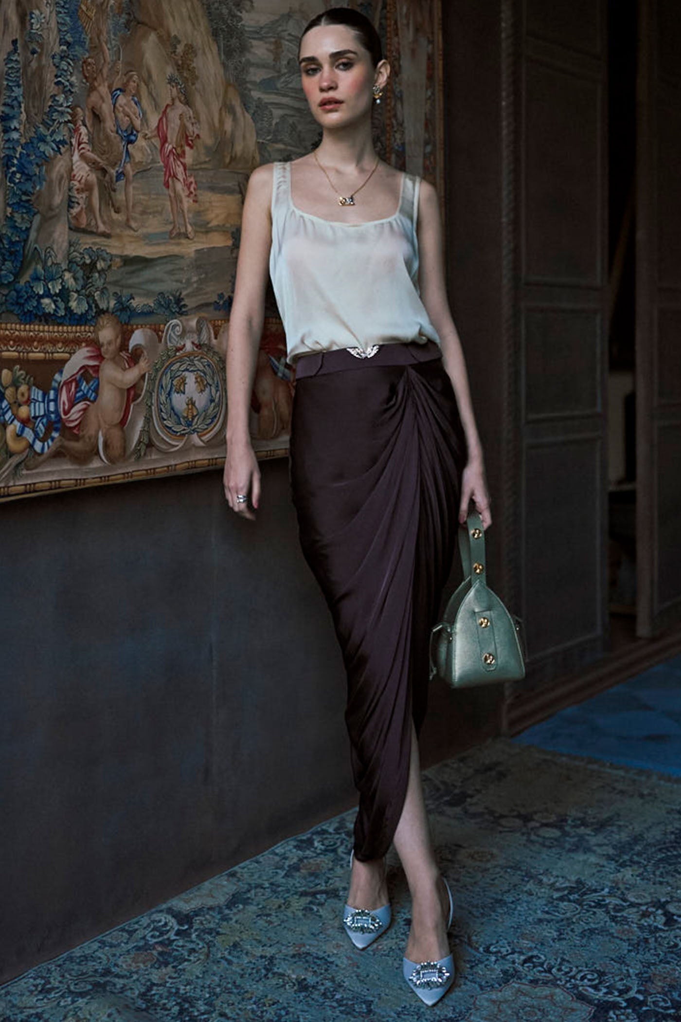 The Palermo Satin Top